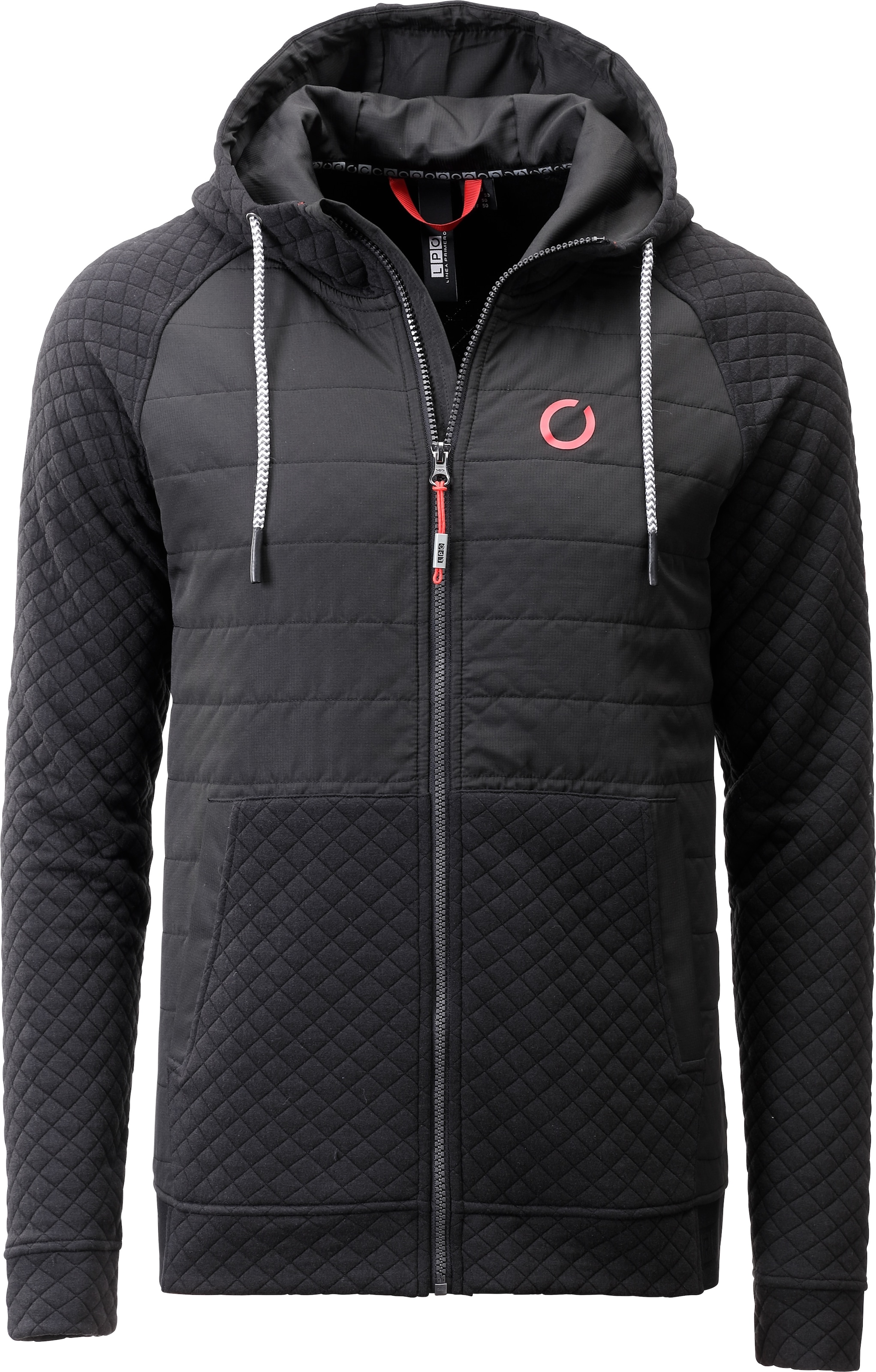 LPO Veste matelassée »Edward 2« mit Kängurutasche und Steppfleece