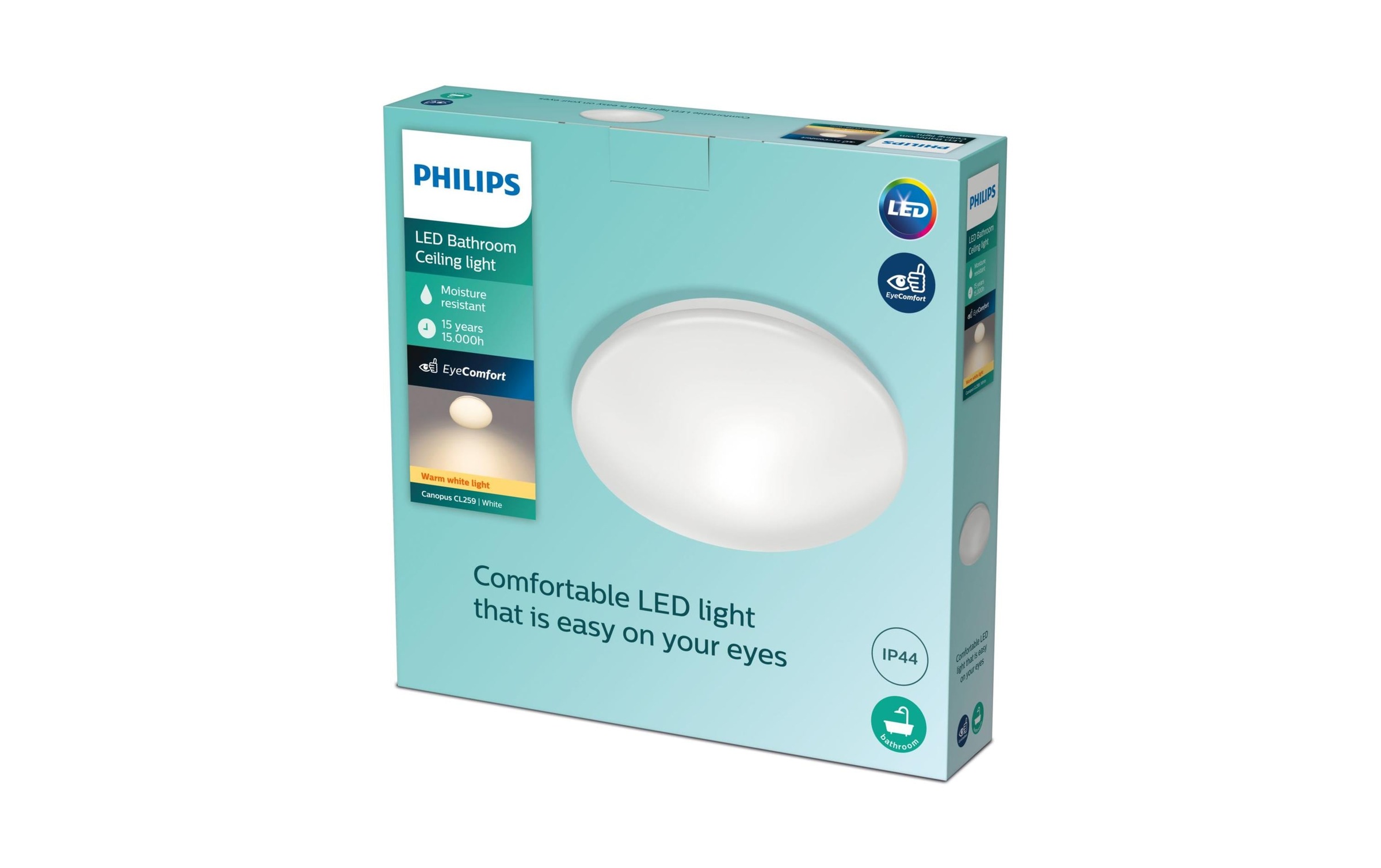 Philips Deckenleuchte »Canopus 17 W,«, 1 flammig