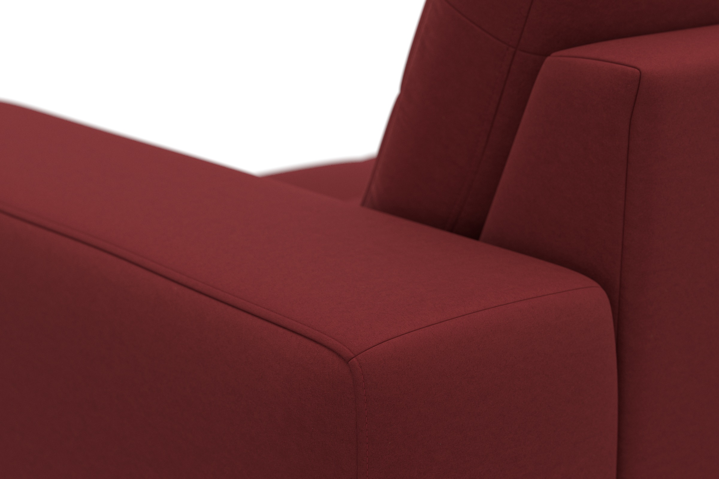 sit&more Canapé d'angle »Quincy L-Form« au choix avec fonction lit et coffre de lit