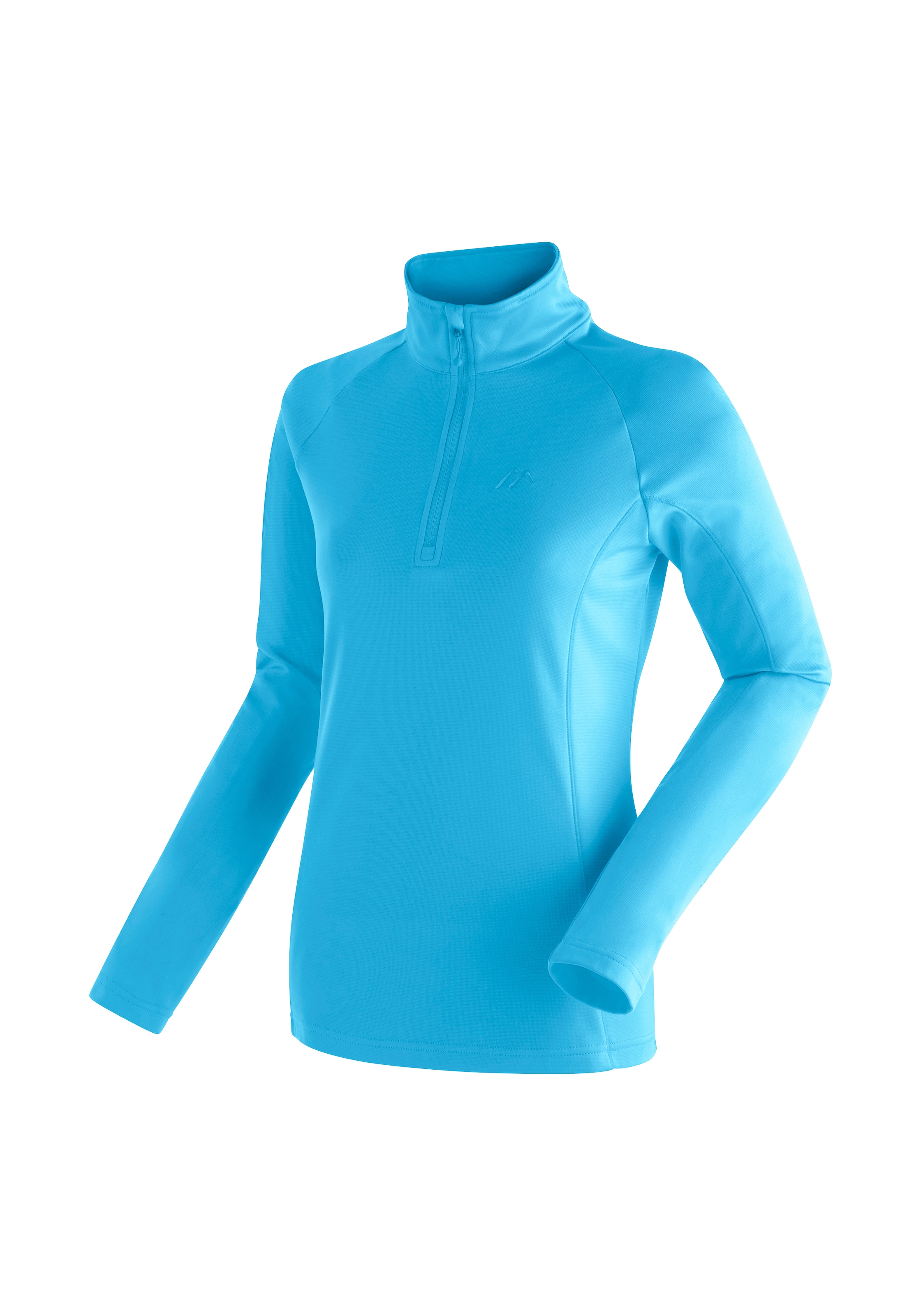 Maier Sports Fleecepullover »Eva«, Damen Fleece, funktioneller Midlayer, Half-Zip, Regular Fit