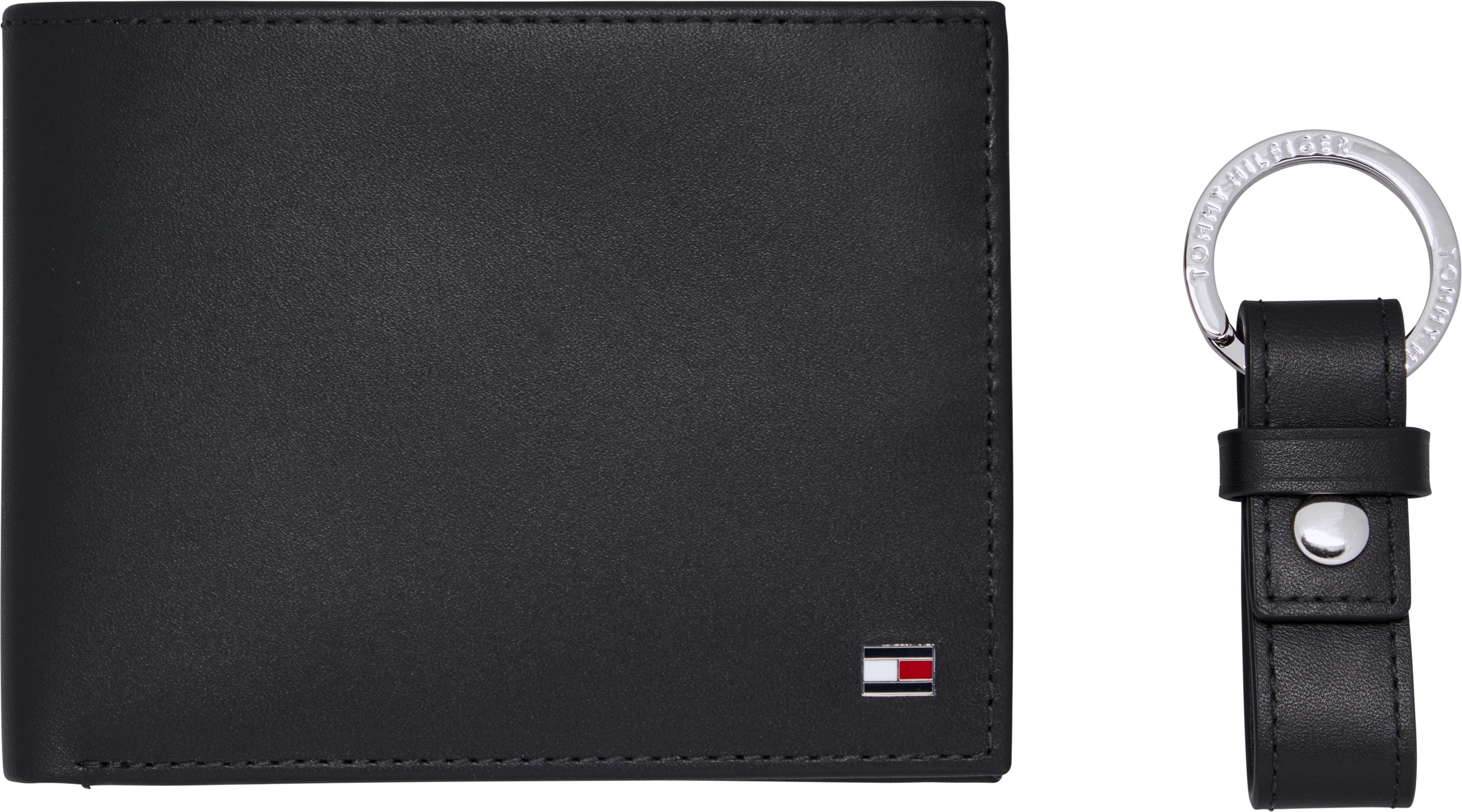 Geldbörse »ETON CC FLAP AND COIN W KEY FOB« (Set, 2 tlg., mit Schlüsselanhänger)