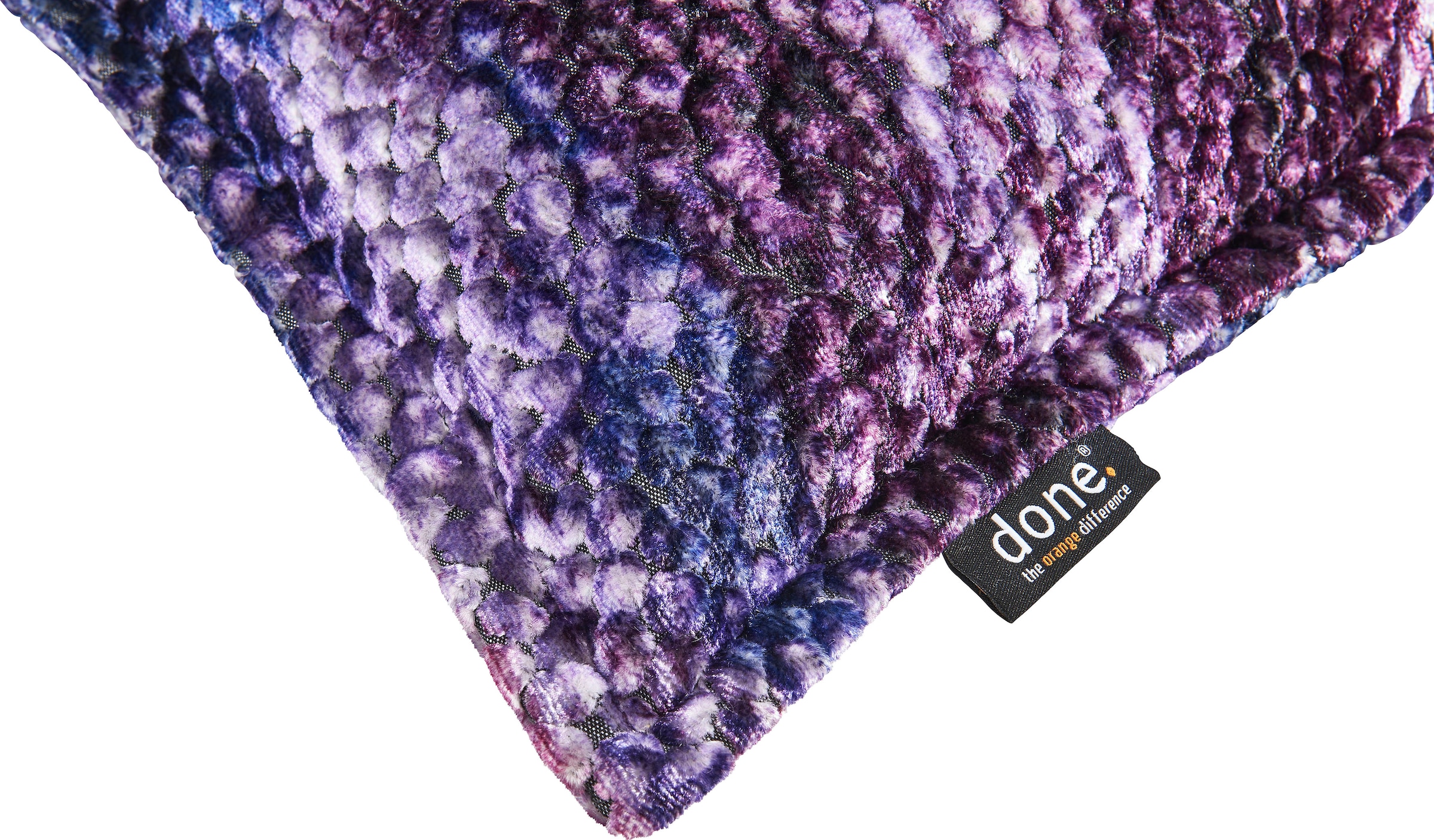done.® Coussin décoratif »Glam Colour« Reissverschluss, Ohne Füllung, meliert