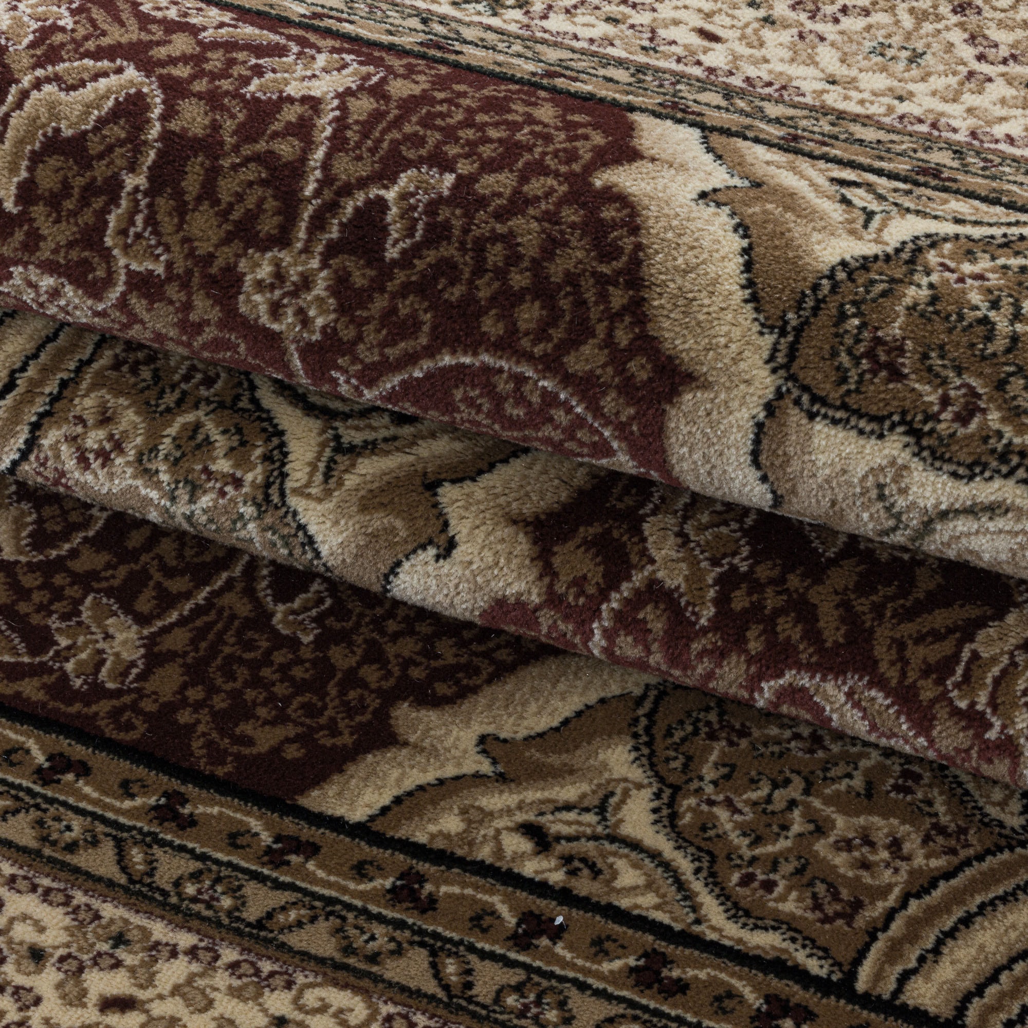 Ayyildiz Teppiche Teppich »KASHMIR 2601«, rechteckig, 10 mm Höhe, Orient Optik, pflegeleicht, robuster Kurzflor, Wohnzimmer