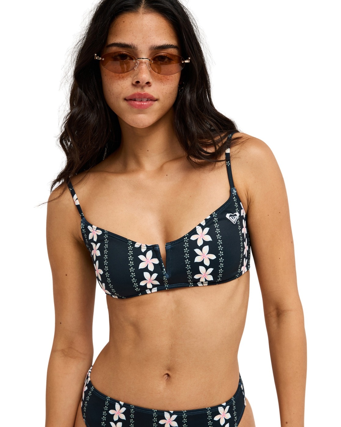 Image of Roxy Bandeau-Bikini-Top "Printed Essentials Bralette"