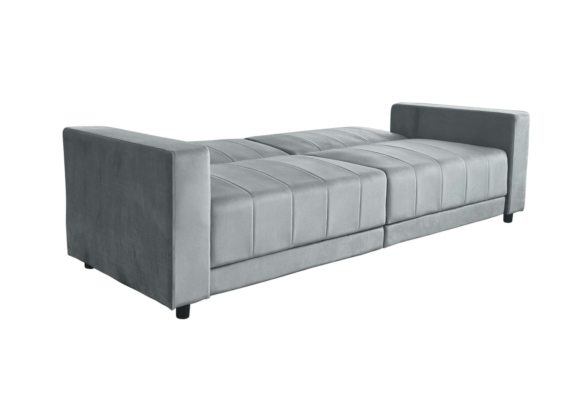 Dorel Home 3-Sitzer »Allie II Schlafsofa 225 cm« Bett-Funktion (108/190cm), Rückenlehne 2-teilig, mit Steppung