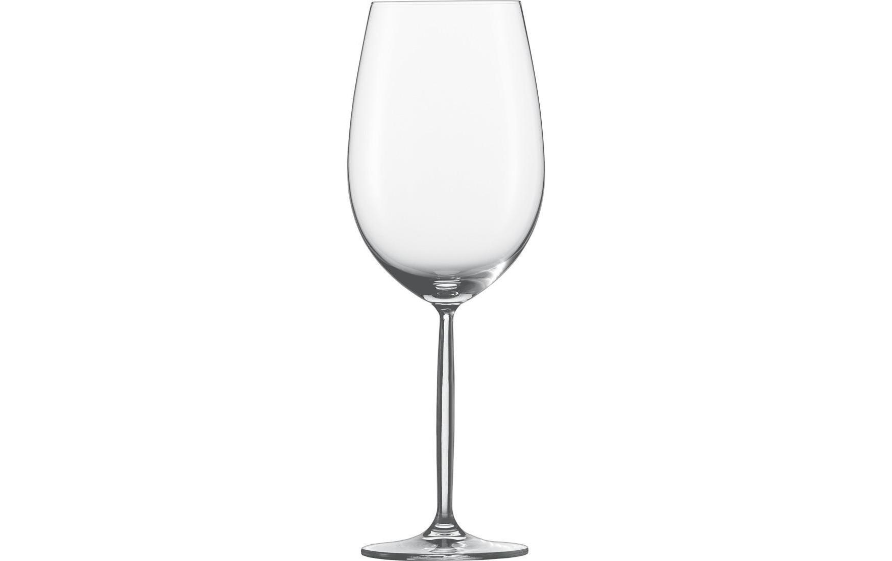 SCHOTT-ZWIESEL Rotweinglas »Diva 7,7 dl, 6 Stück, Transparent«, (Set, 6 tlg.), 6 teilig
