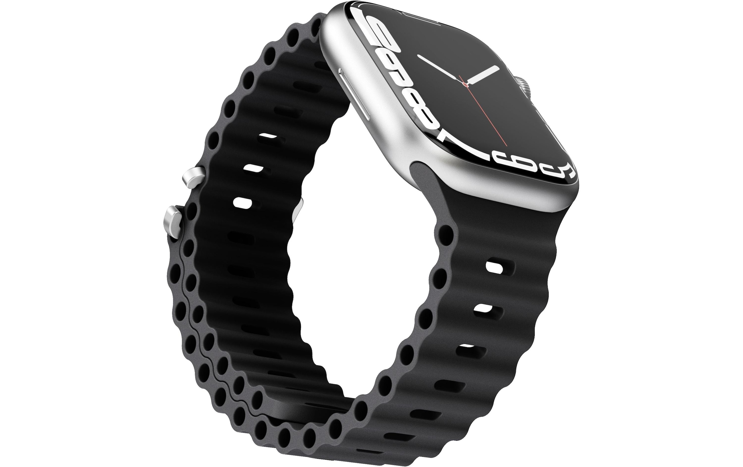 VONMÄHLEN Uhrenarmband »Band Apple Watch 42/44/45/49 mm Black«