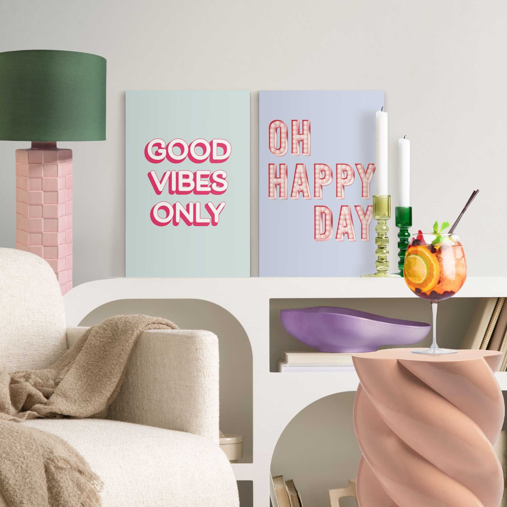 Image of Reinders Leinwandbild "Happy Vibes"