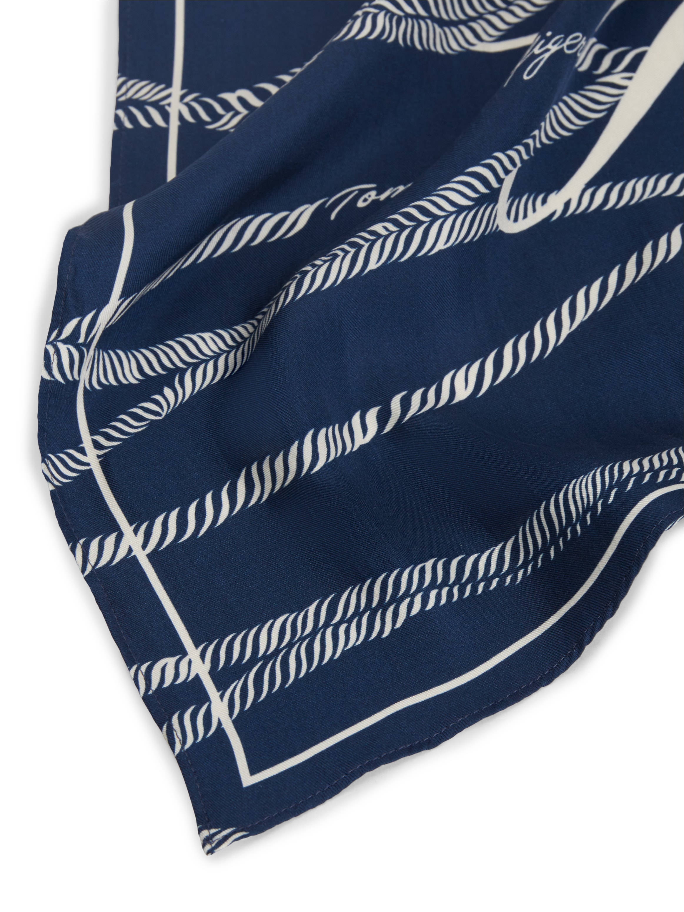 Tommy Hilfiger Foulard de mode »TOMMY SCRIPT SILK SQUARE«