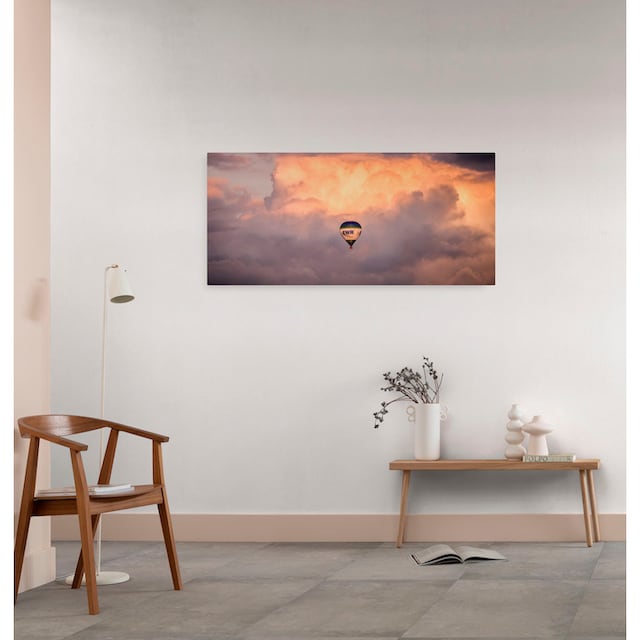 ♕ Komar Wandbild »Flying Balloon«, (1 St.), 40x90 cm (Breite x Höhe),  Keilrahmenbild versandkostenfrei auf