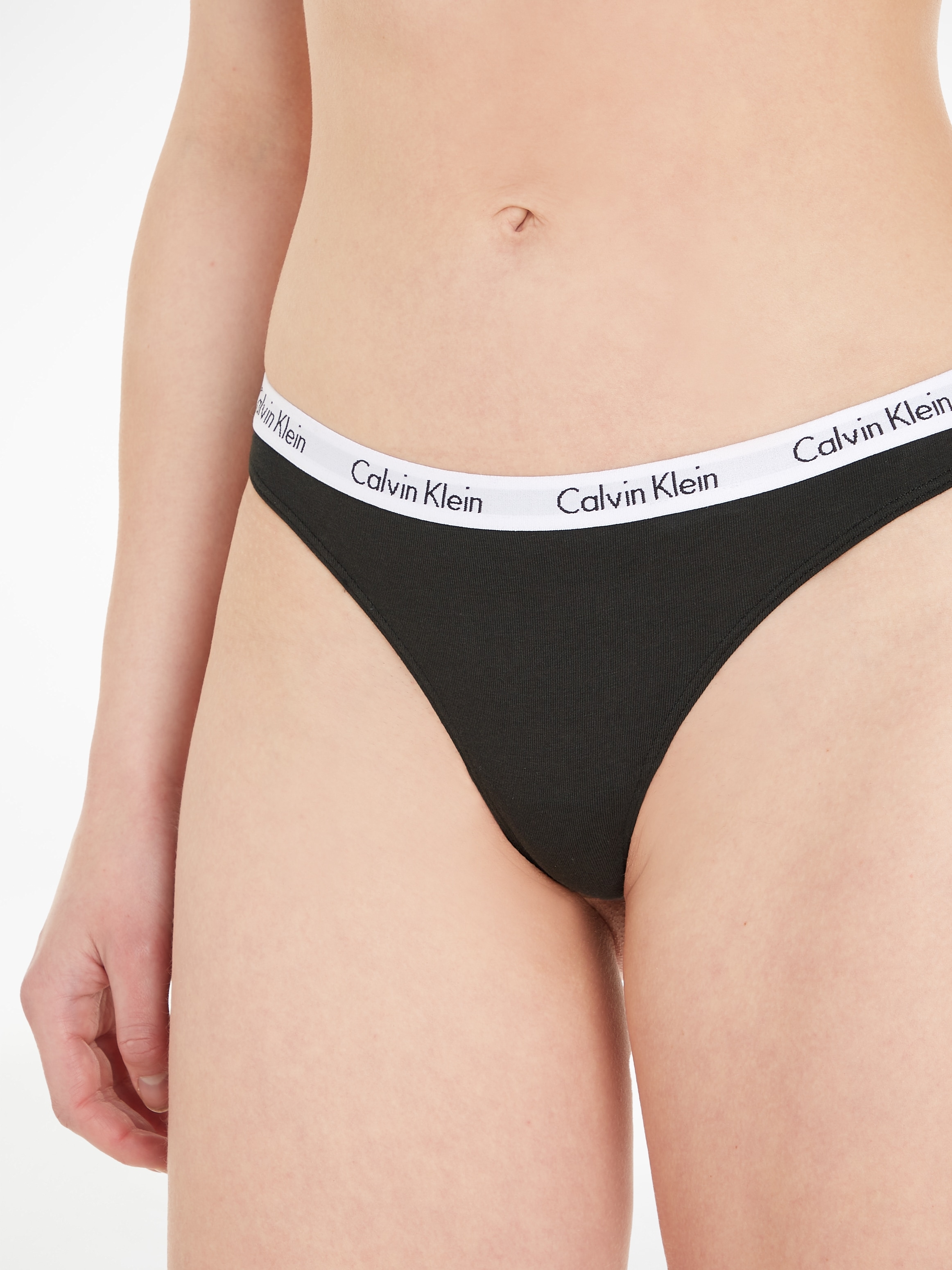 Calvin Klein String »CAROUSEL«, mit sur Trouver Logobündchen