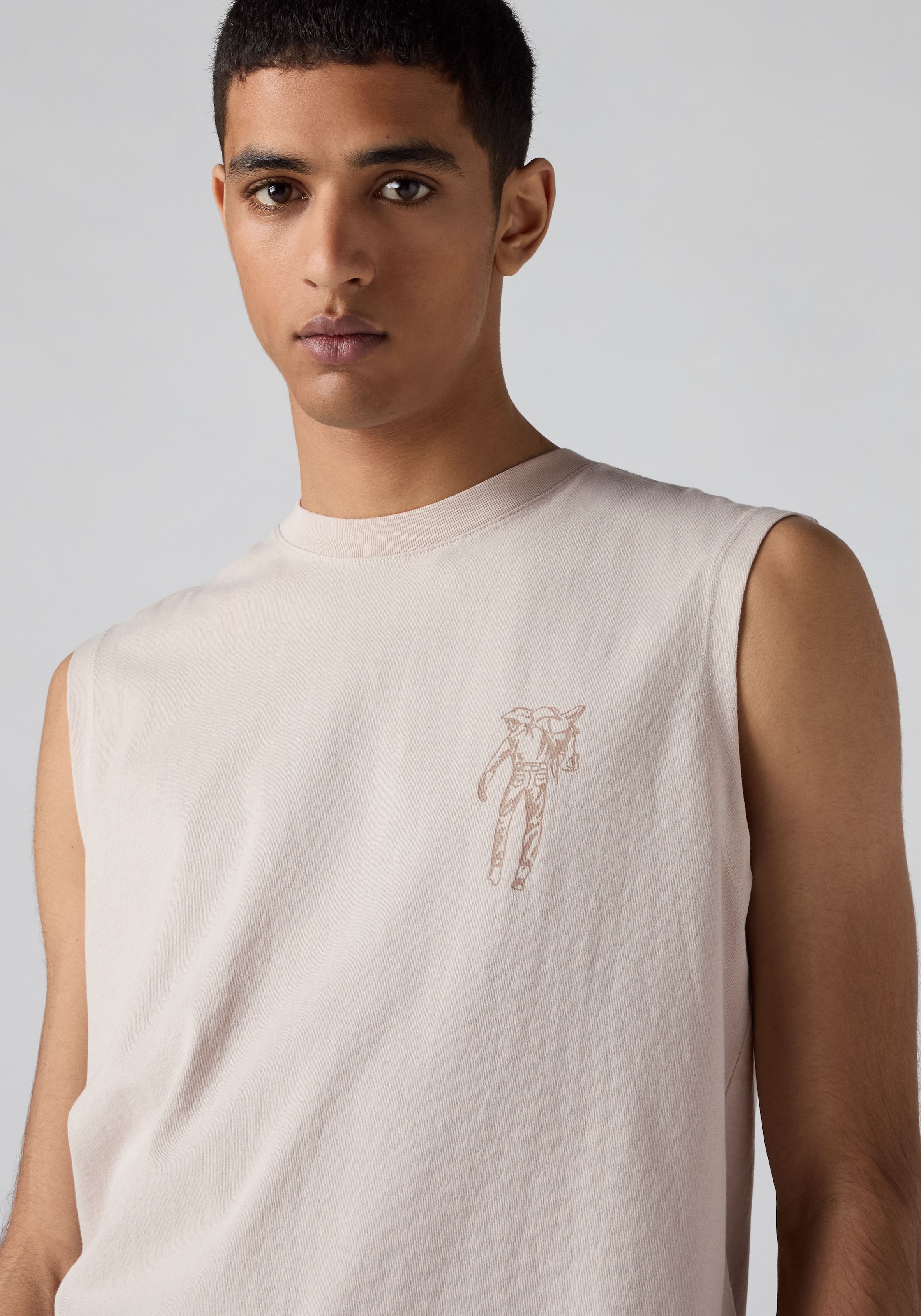 Levi's® T-shirt musclé »GR MUSCLE TANK« Partie avant et arrière avec imprimé