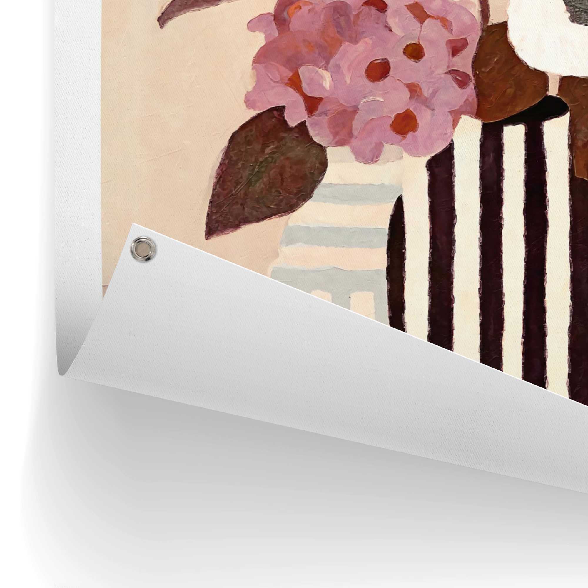 Reinders! Poster »Autumn Flowers« Garten - Mehrfarbig - Leinwand - Blumen und Pflanzen - 60x80 cm