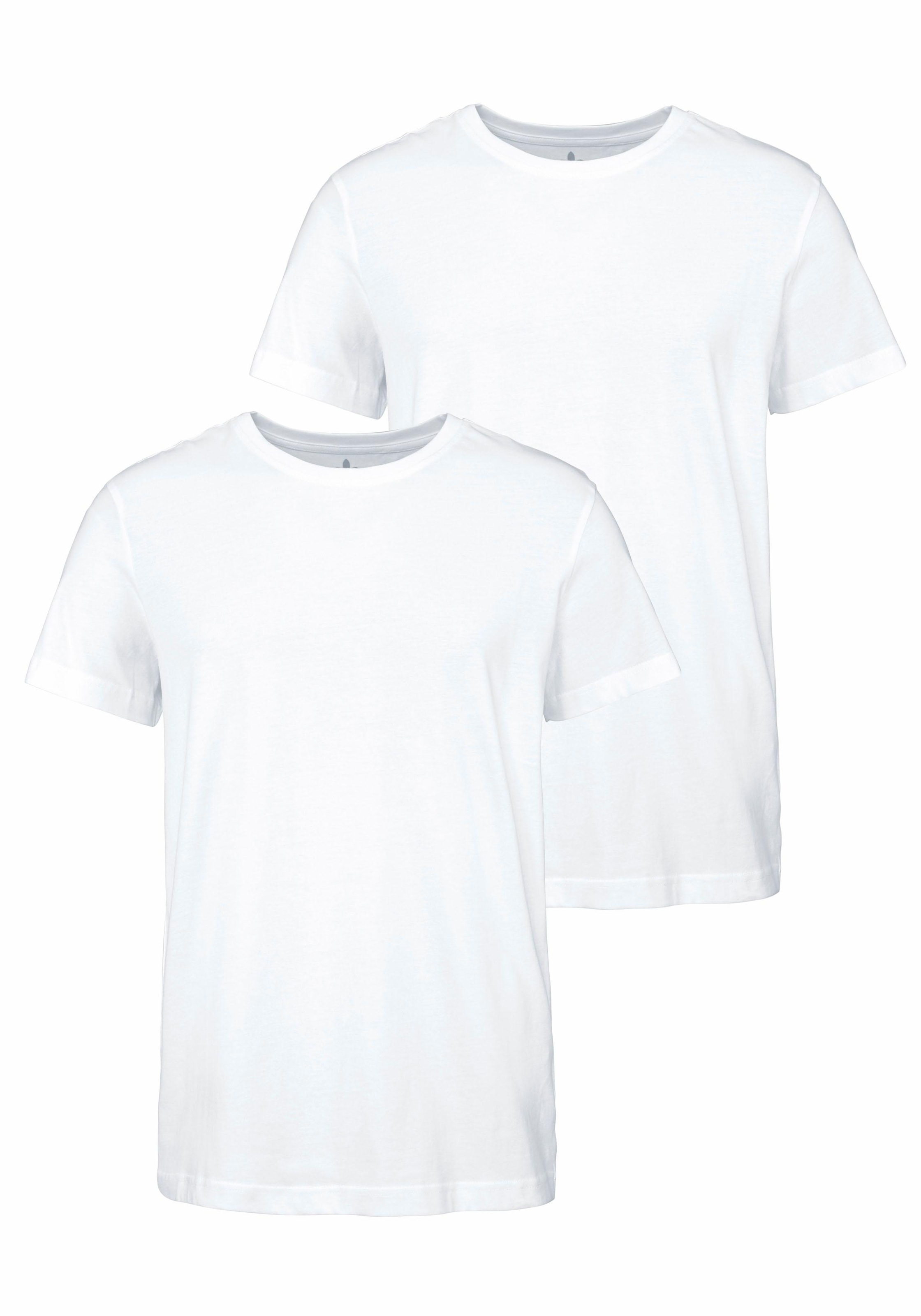 Image of John Devin Rundhalsshirt, (Packung, 2er-Pack) bei Ackermann Versand Schweiz