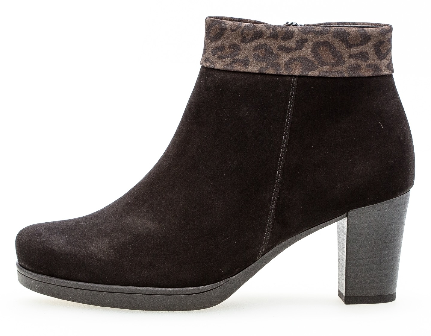 Image of Gabor Stiefelette, mit Schaftrand in Leo-Optik bei Ackermann Versand Schweiz