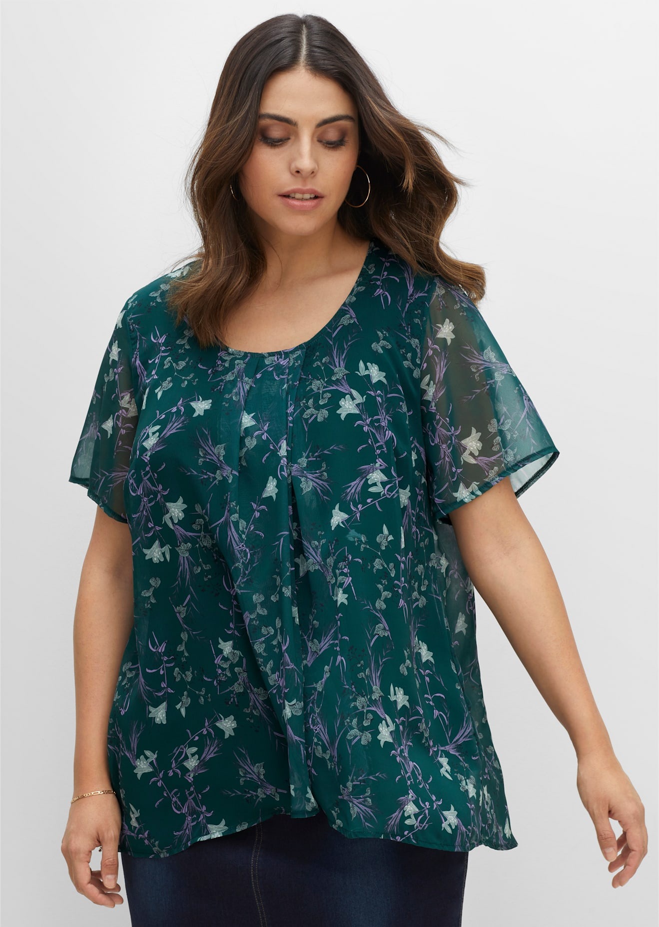Image of Sheego Longshirt "T-Shirt" 1 Stk.