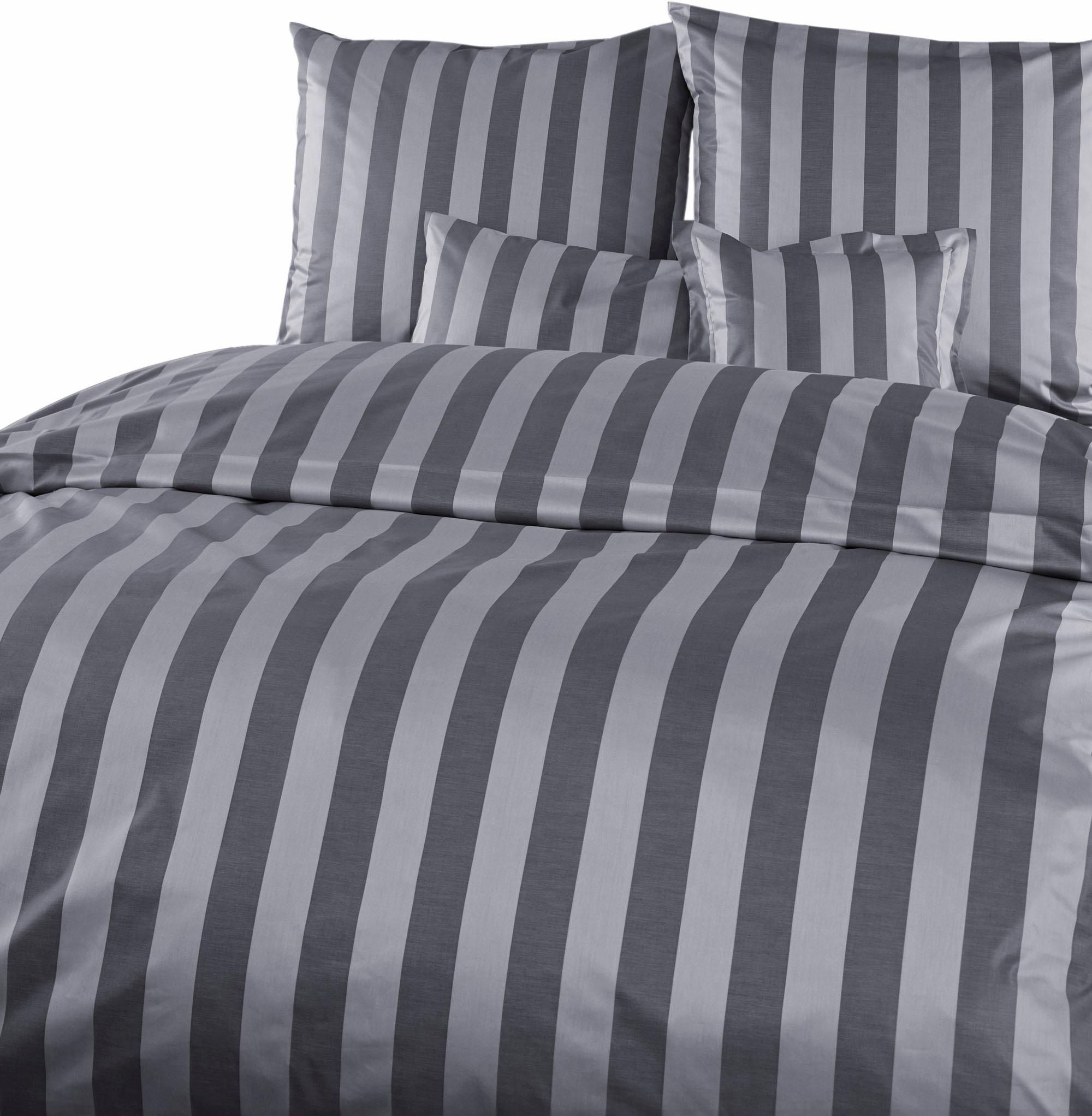 Image of Curt Bauer Kissenbezug »Como«, (1 St.), mit Blockstreifen bei Ackermann Versand Schweiz