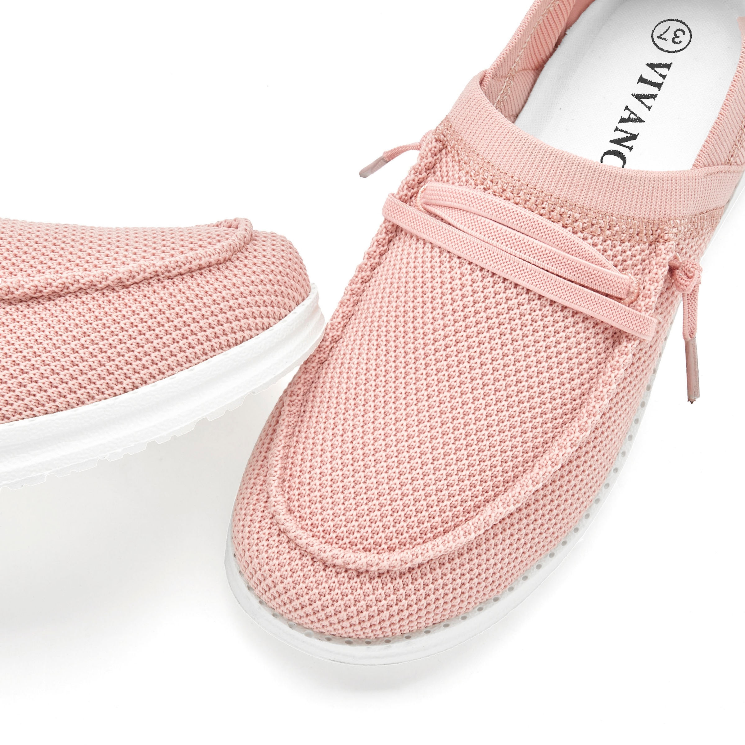 Vivance Sneaker, in Mesh-Optik, Freizeitschuh, Halbschuh VEGAN