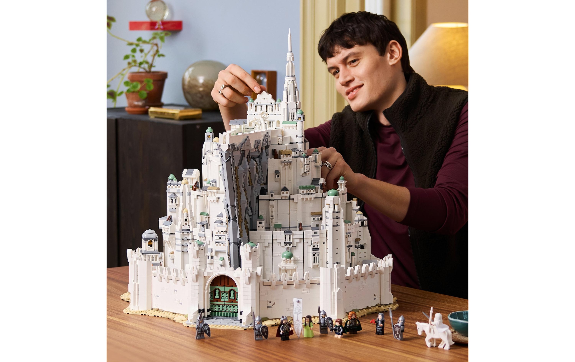 LEGO® Konstruktionsspielsteine »Icons Der Herr der Ringe: Minas Tirith 11377 Sammler-Set«