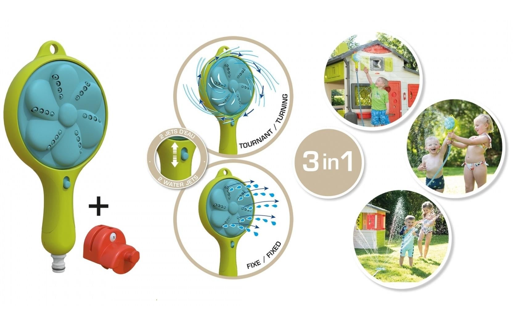 Image of Smoby Spielhaus "3in1 Gartendusche" Made in Europe