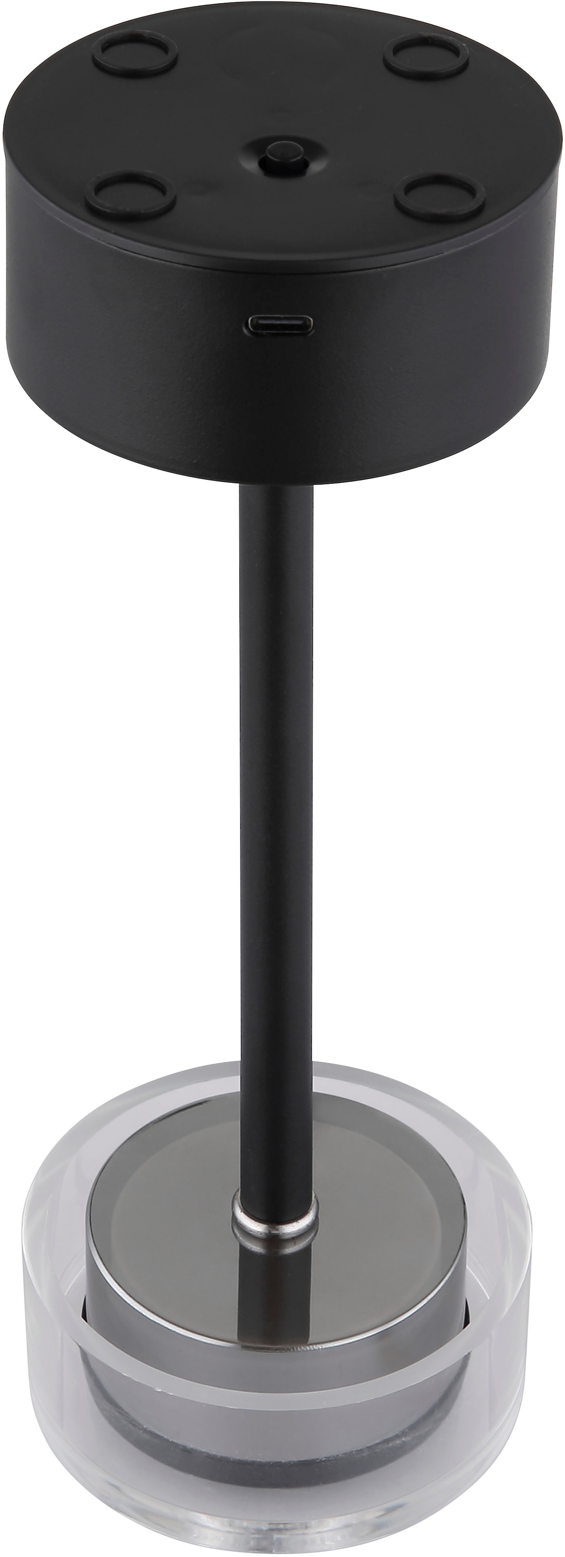 GLOBO LIGHTING Lampe de table LED »SHIRA« 1 cuis blanc chaud - blanc froid Akkutischleuchte, Touchdimmer, Lichttemperaturwechsel