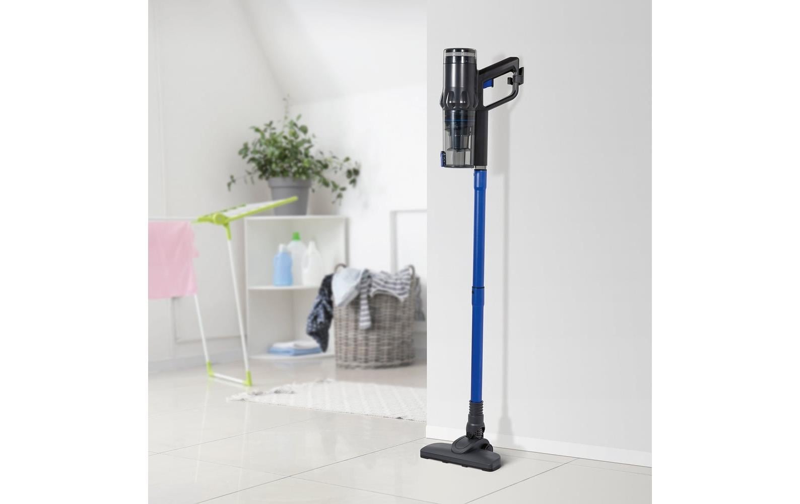 CLEANmaxx Akku-Hand-und Stielstaubsauger »Blau/Grau«