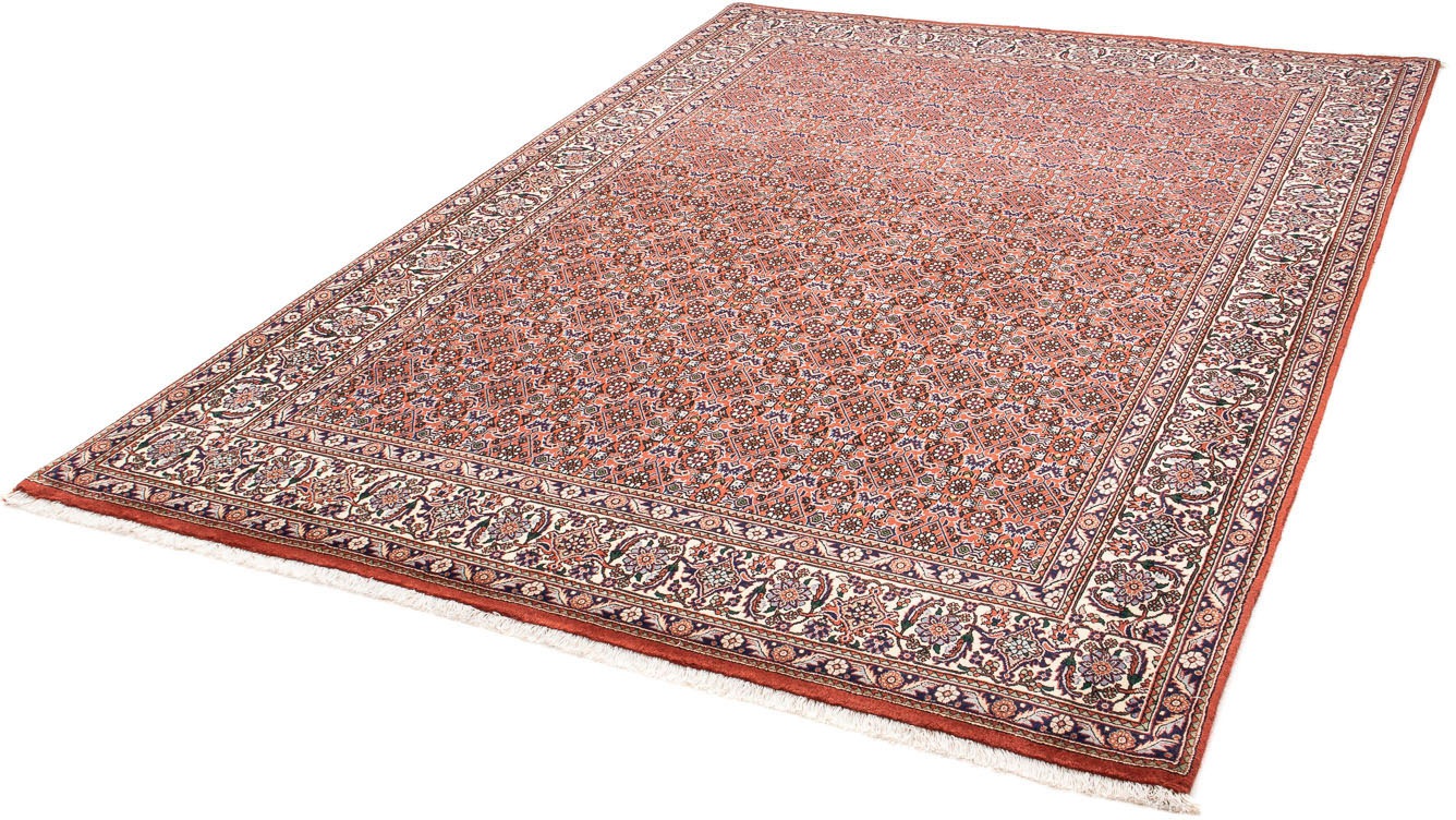 Image of morgenland Orientteppich »Perser - Bidjar - 230 x 168 cm - rost«, rechteckig, 15 mm Höhe, Wohnzimmer, Handgeknüpft, Einzelstück mit Zertifikat bei Ackermann Versand Schweiz