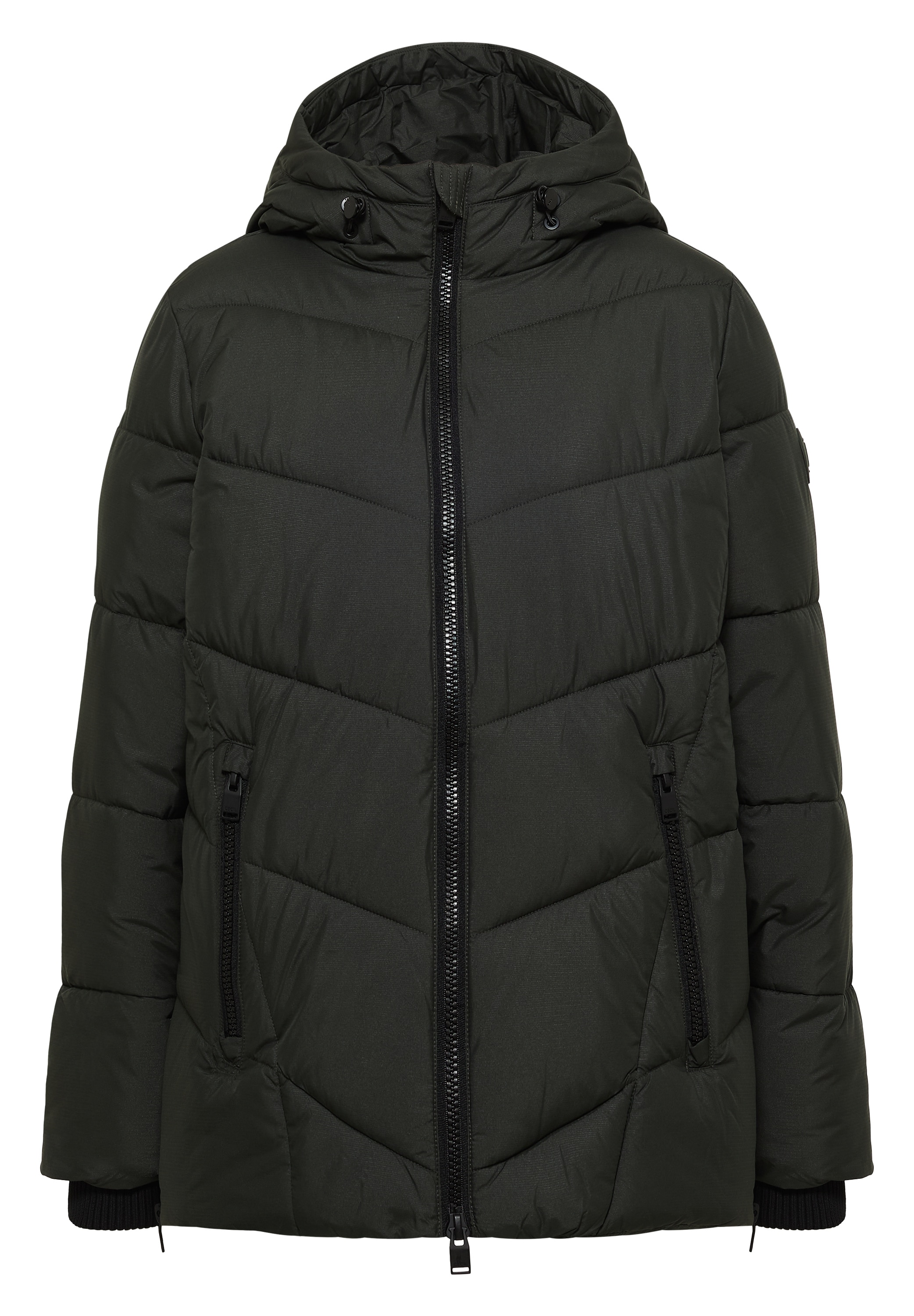 Cecil Steppjacke mit Kapuze Winterjacke in Midi-Länge mit Kapuze