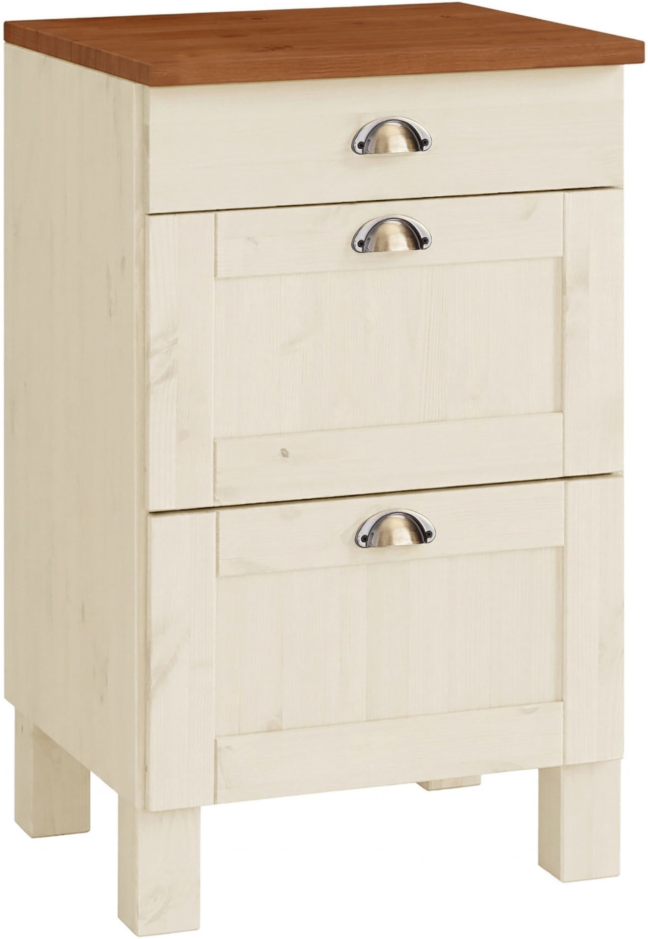 Image of Home affaire Unterschrank "Oslo" 50 cm breit, in 2 Tiefen, mit 23 mm Arbeitsplatte, 3 Schubladen