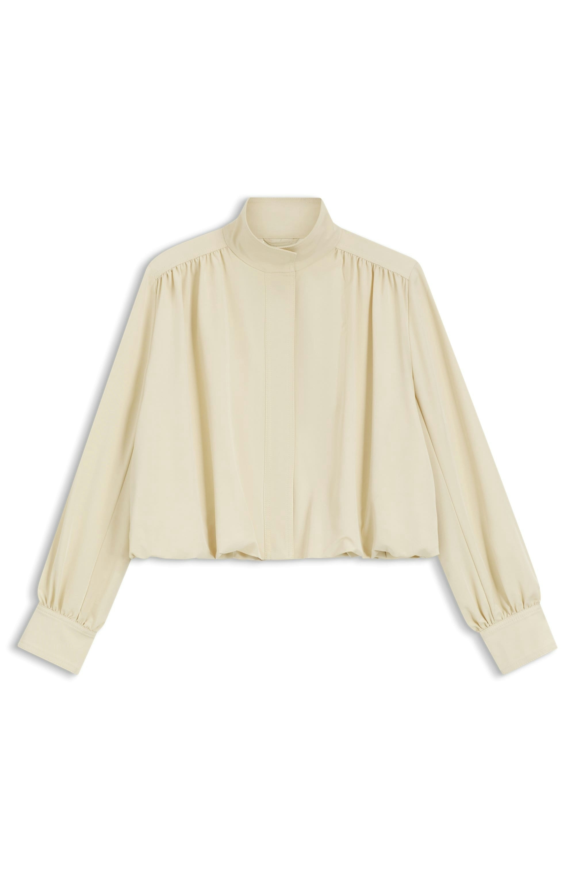BOSS ORANGE Veste blazer »Jolea Premium Damenmode« avec ourlet bouffant, coupe décontractée
