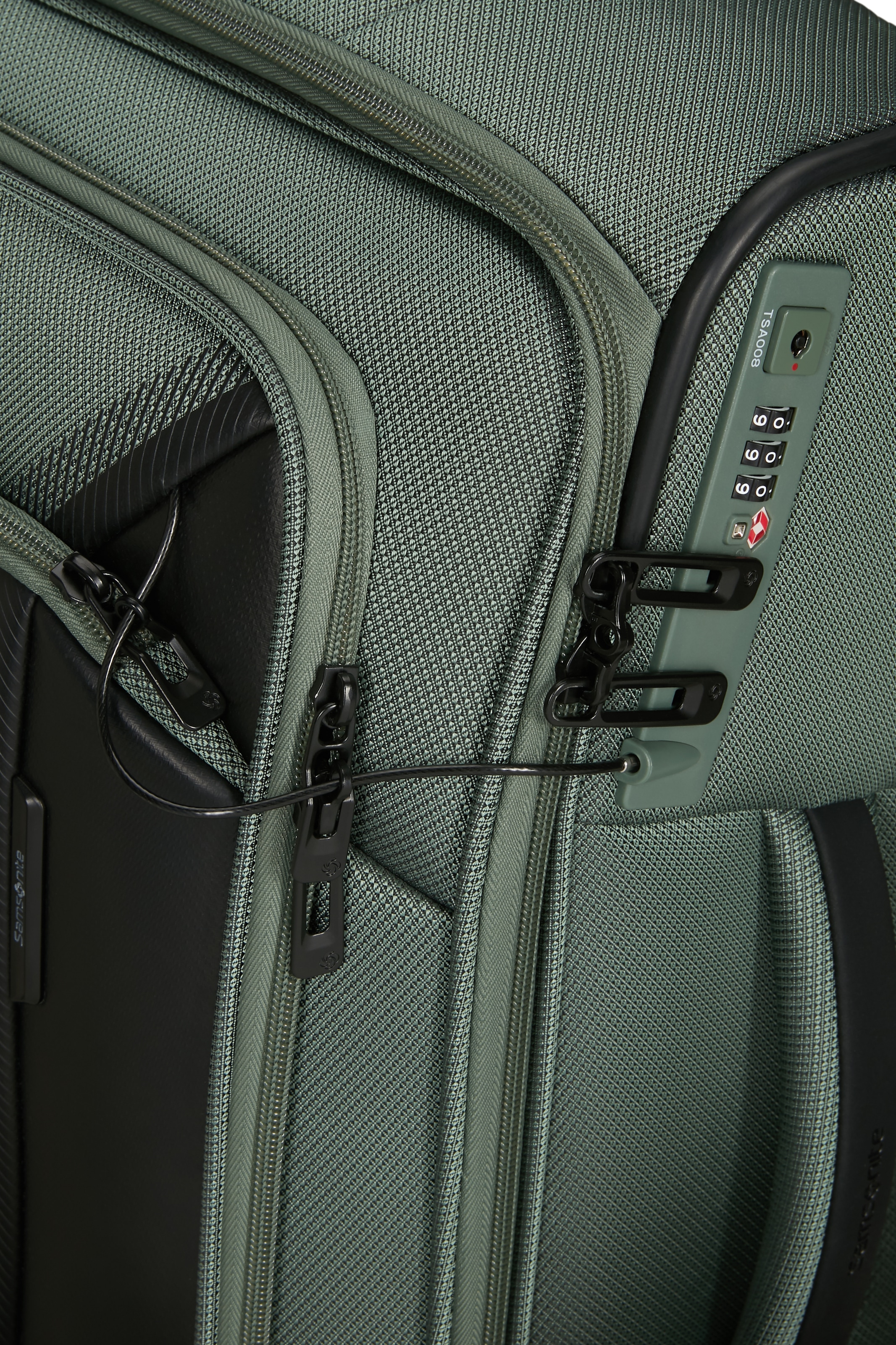 Samsonite Trolley à bagages souples »RESPARK, verschiedene Grössen und Farben« 43 litre 4 Rollen avec plusieurs poignées, intérieur en polyester
