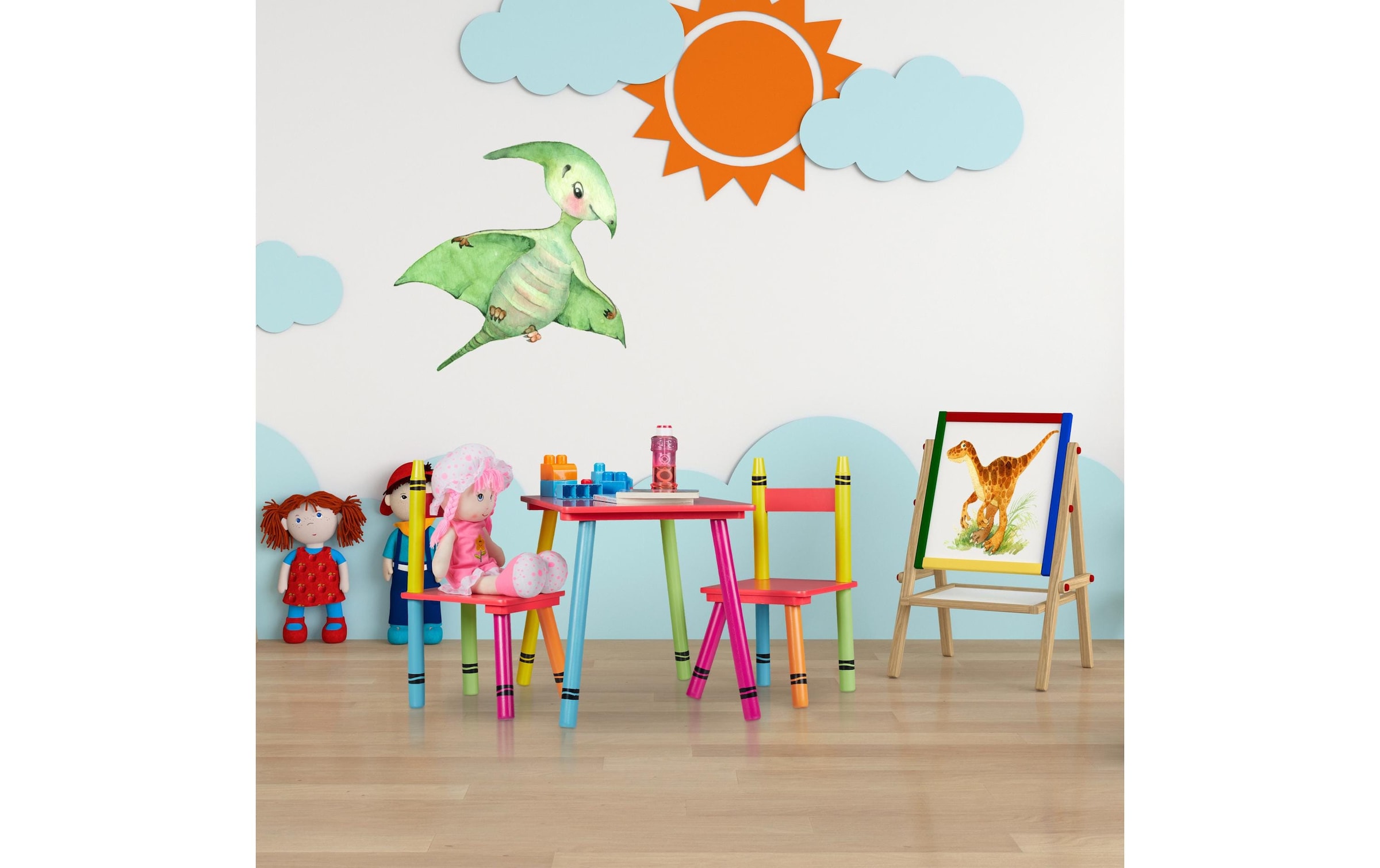 relaxdays Kindersitzgruppe »3-teilig«