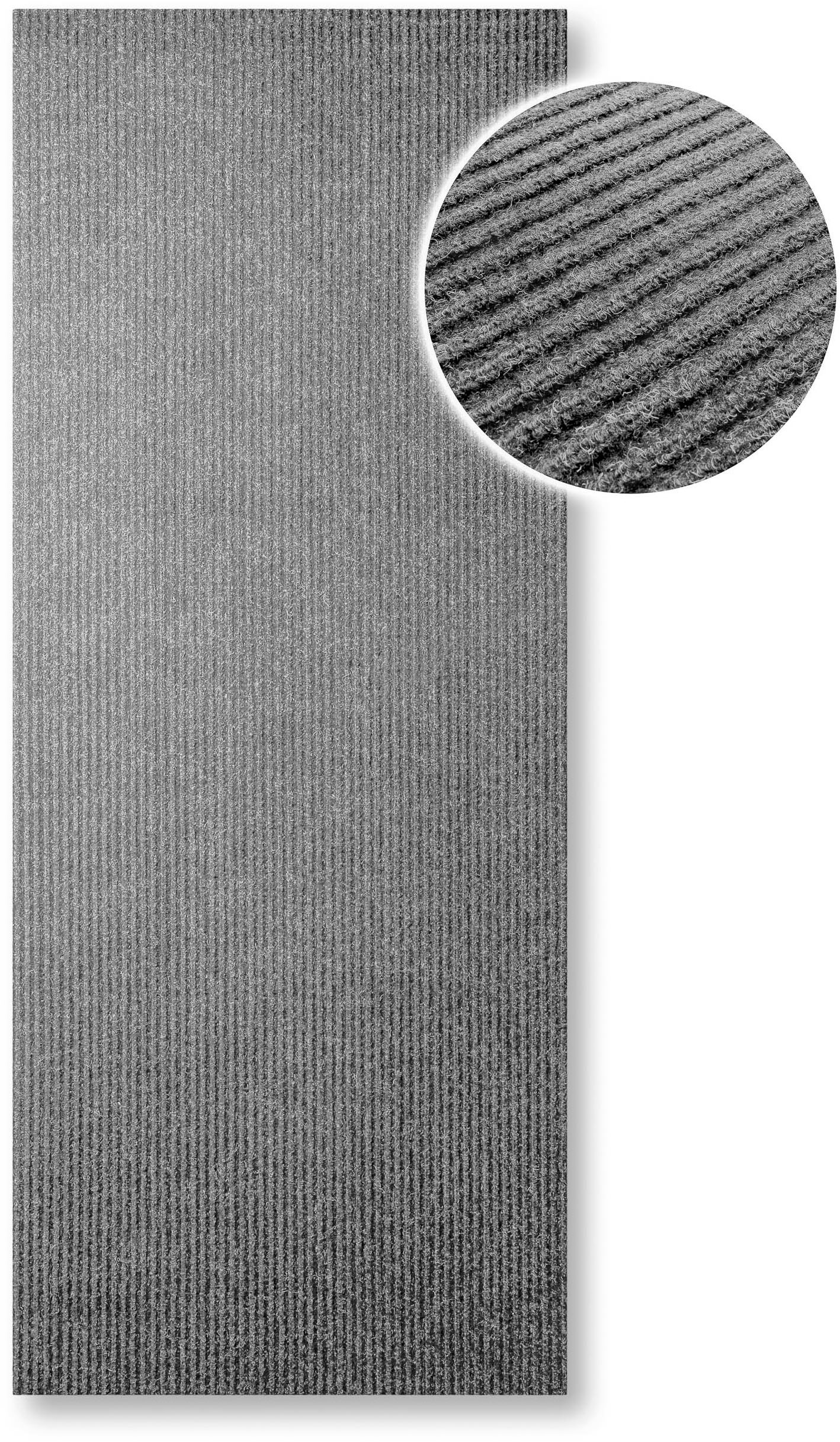 Image of Wecon home Teppich "Buhai" rechteckig 3 mm Höhe ultraflacher Schmutzfangläufer, rutschfest, waschbar, wetterfest