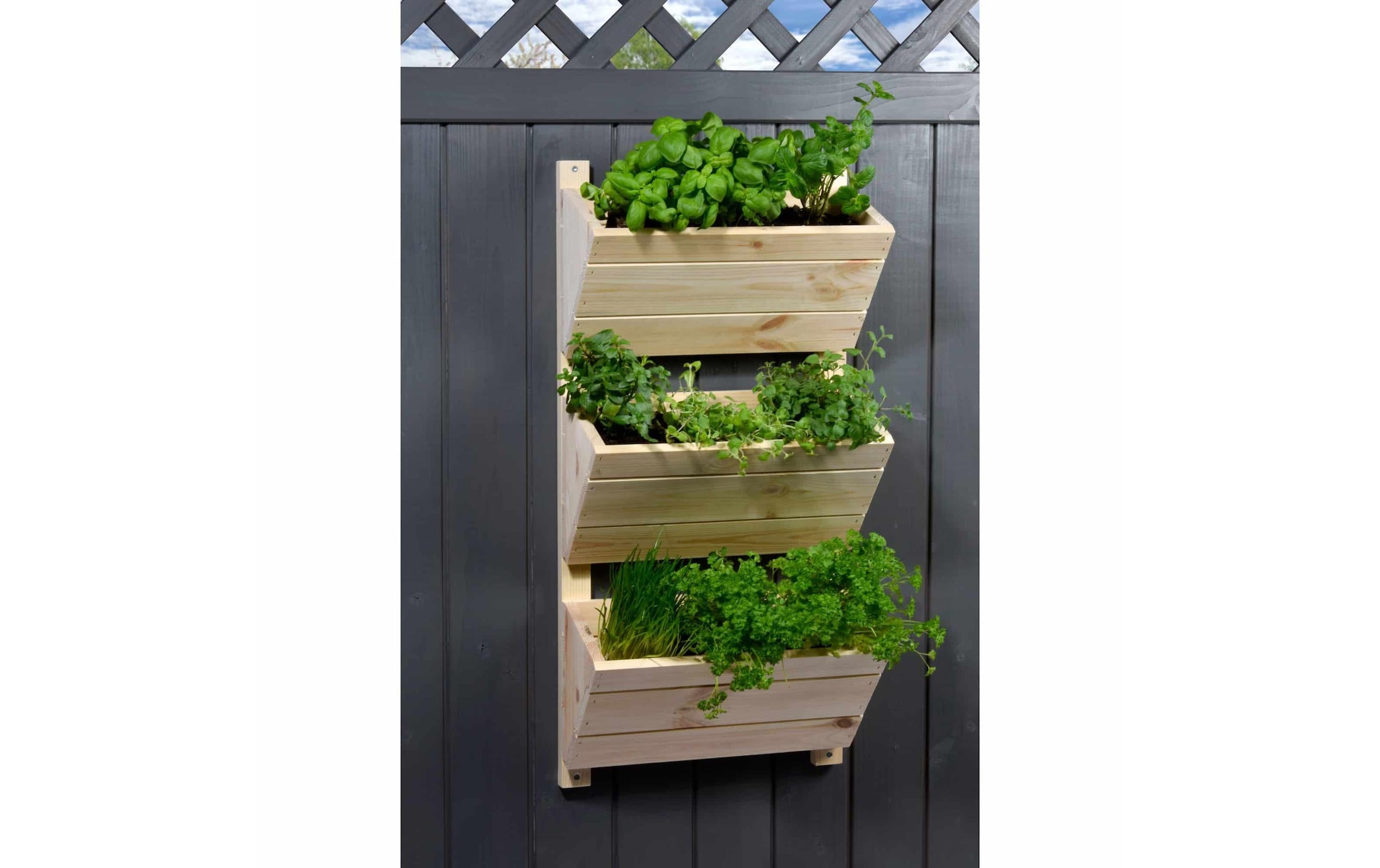 dobar Hochbeet »mit 3 Pflanzkästen«