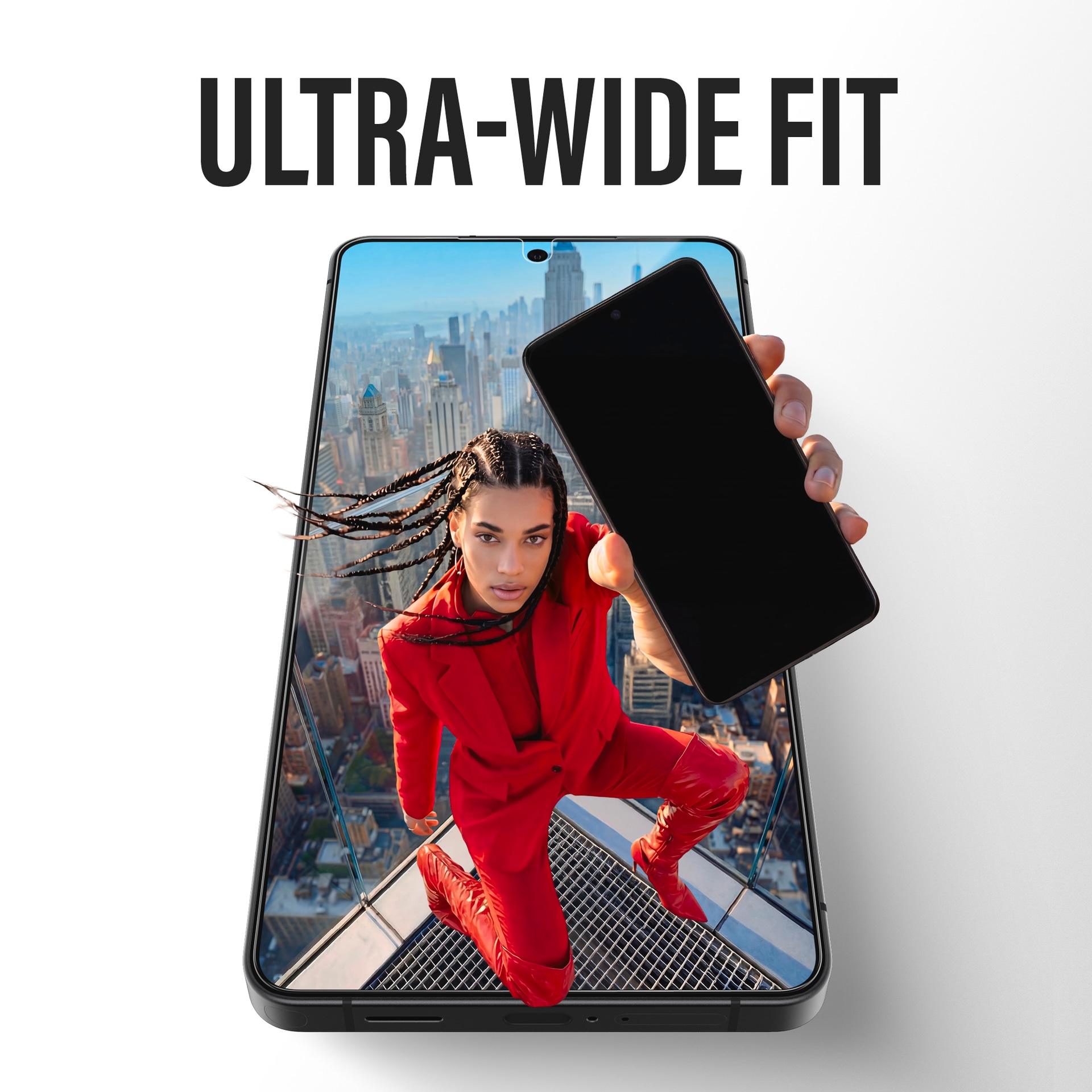 CARE by PanzerGlass Displayschutzglas »Screen Protector« für Samsung Galaxy S26+ Displayschutzfolie, Schutzfolie, Bildschirmschutz, kratz- & stossfest