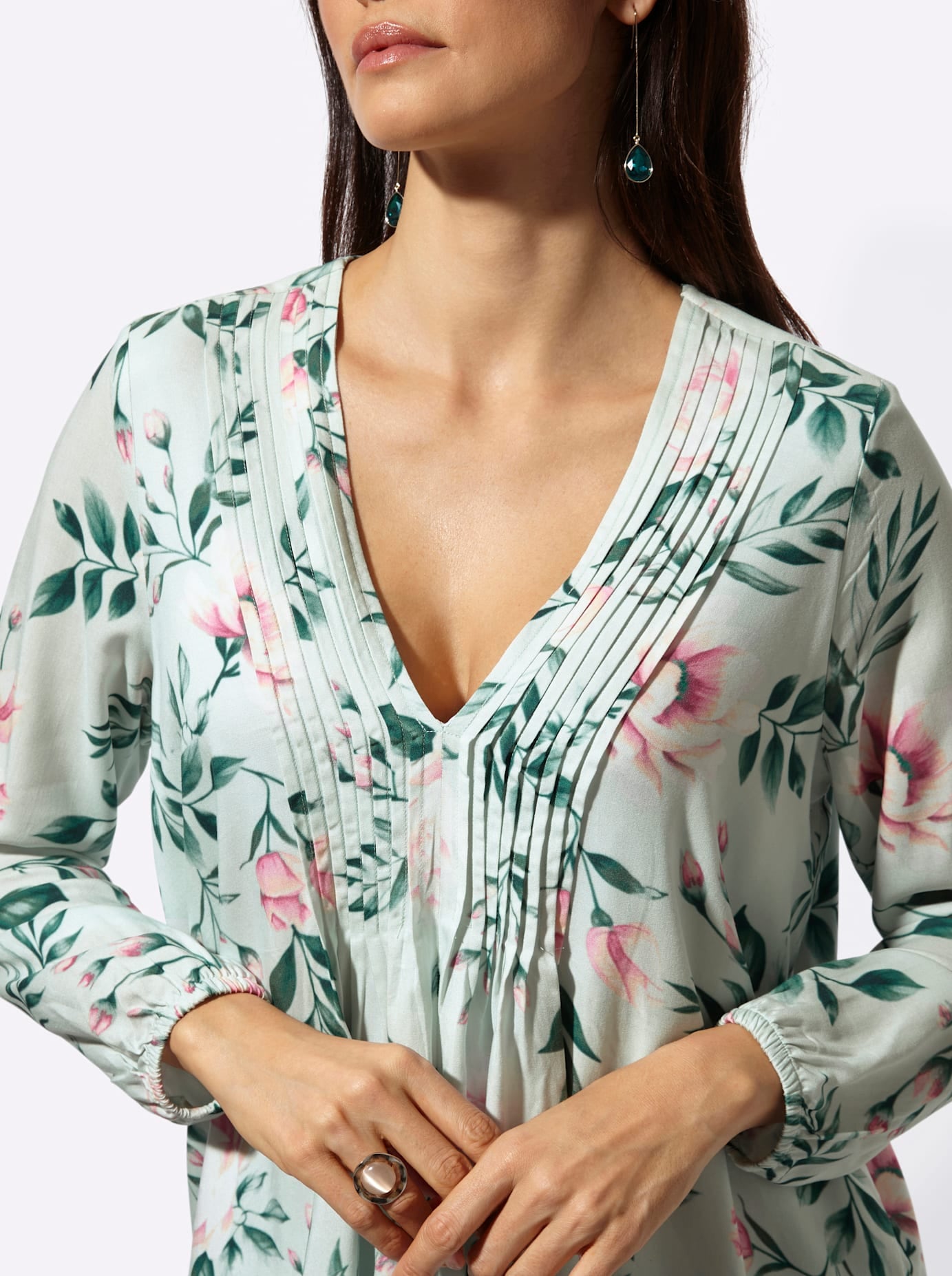 creation L Blouse à manches longues