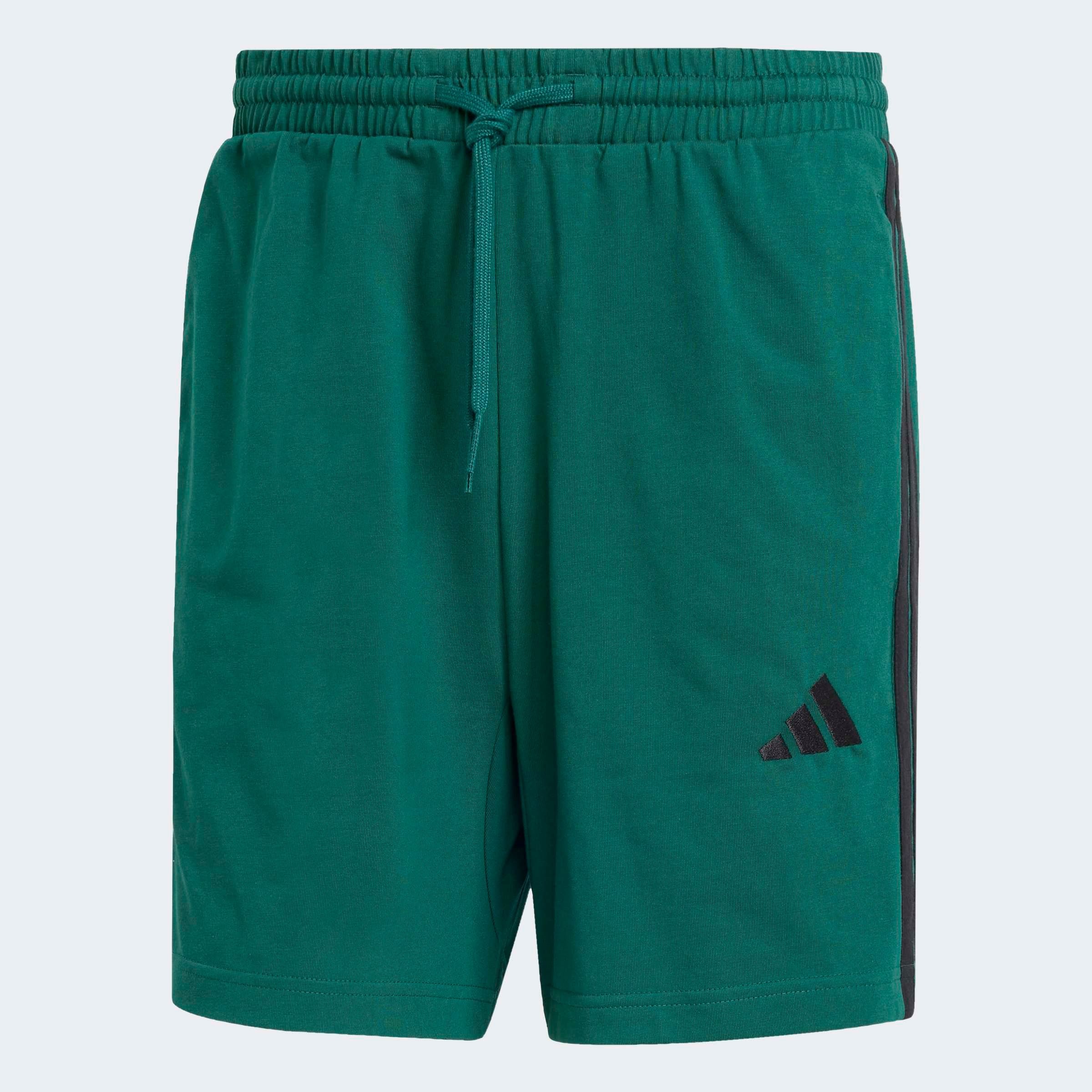 adidas Sportswear Short »ESSENTIALS 3-STREIFEN SINGLE JERSEY 7-INCH«  klassischer Schnitt, für Laufen und Alltag, mit Kordelverschluss