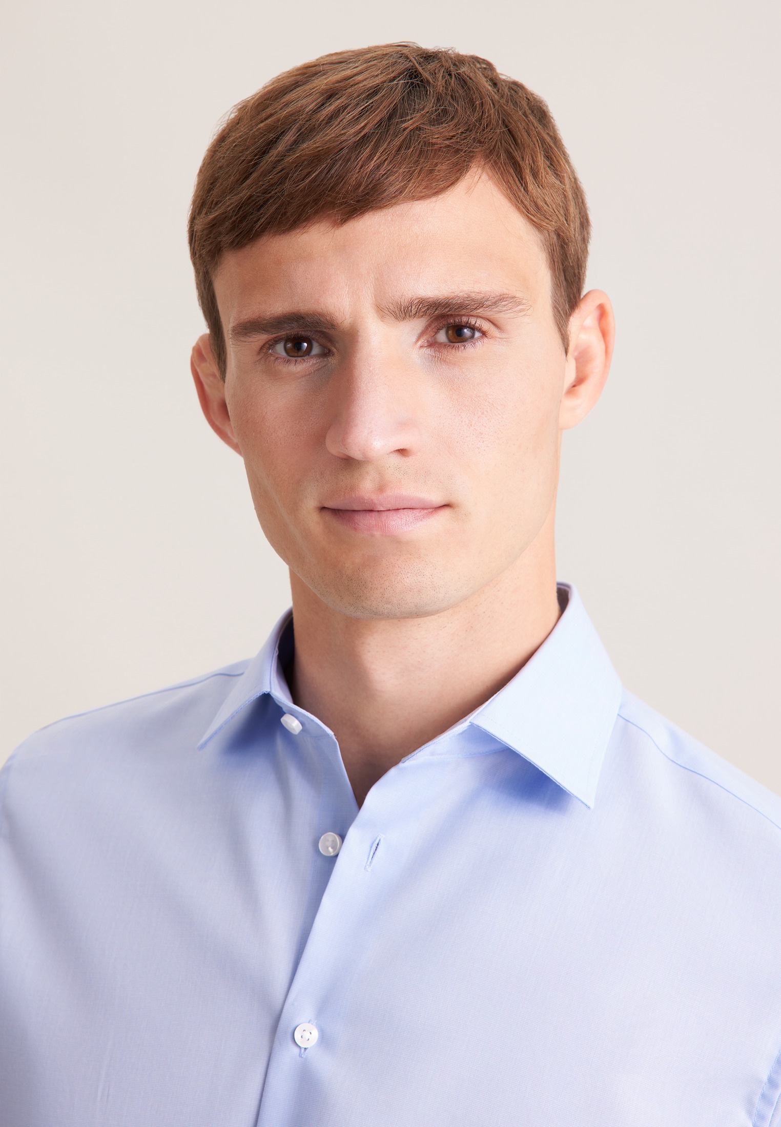 seidensticker Businesshemd »Schwarze Rose«, Slim 1/1 Kentkragen Uni
