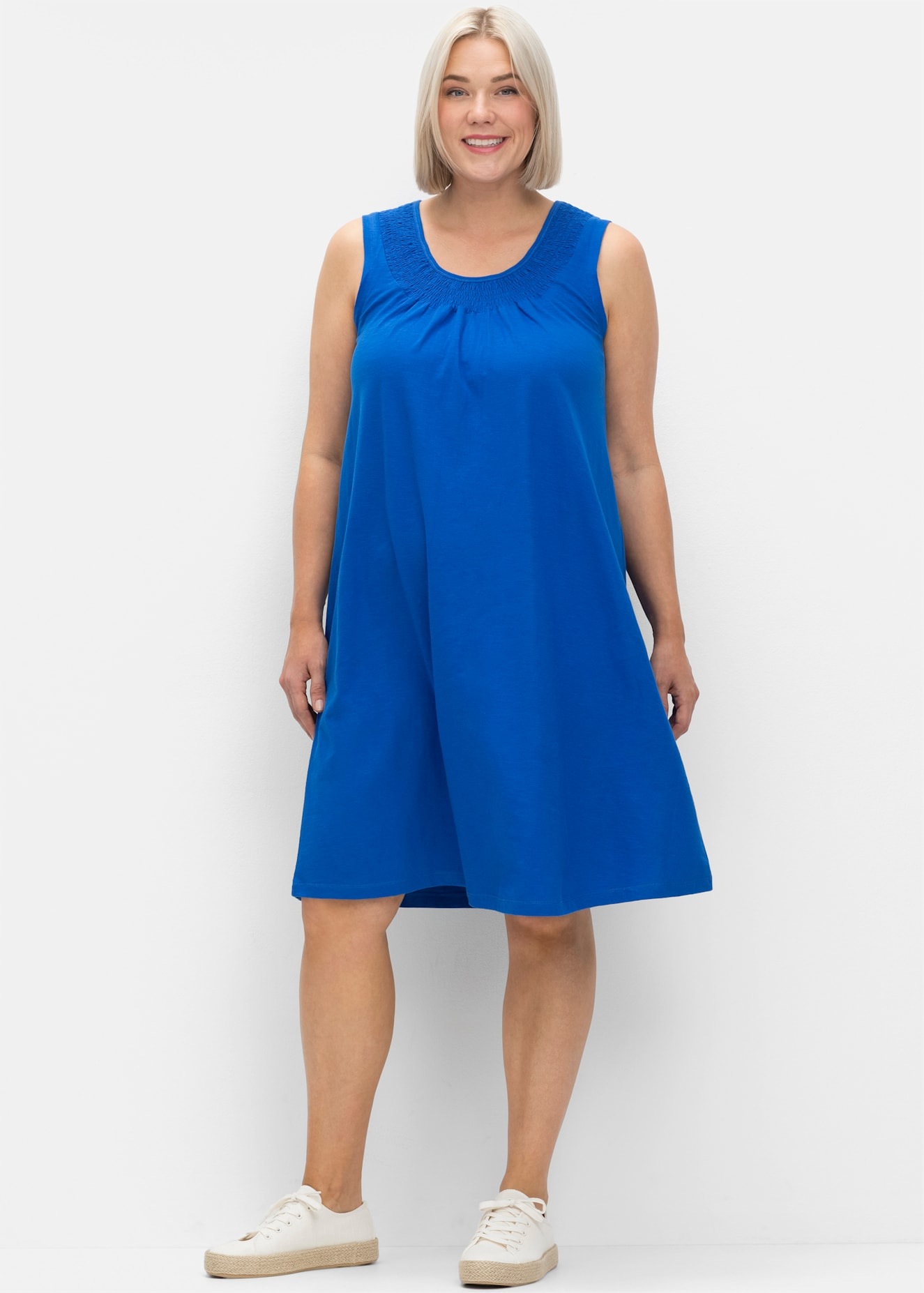 Sheego Jerseykleid "Jerseykleid"
