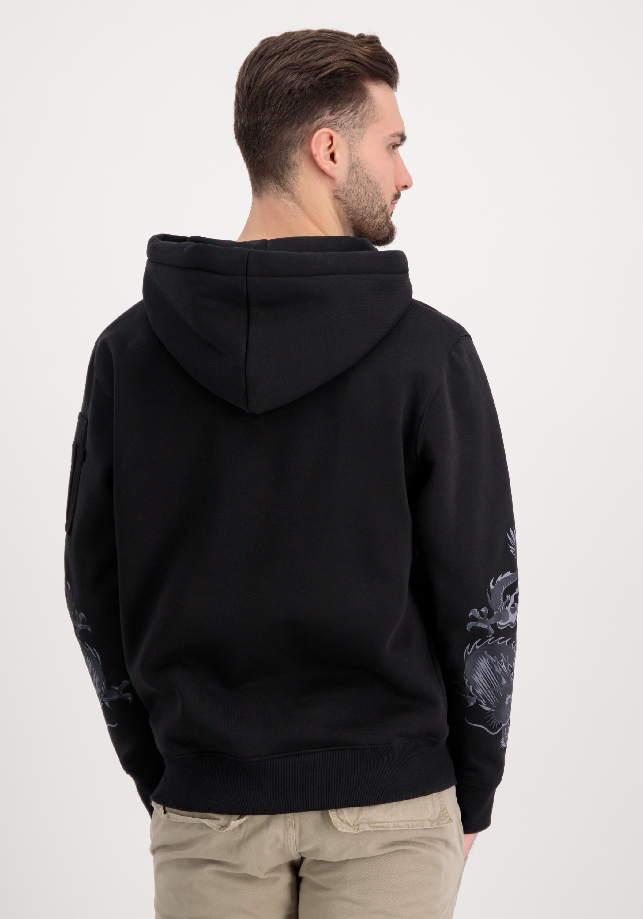 Alpha Industries Hoodie »Dragon EMB Hoodie Kapuzensweatshirt«
