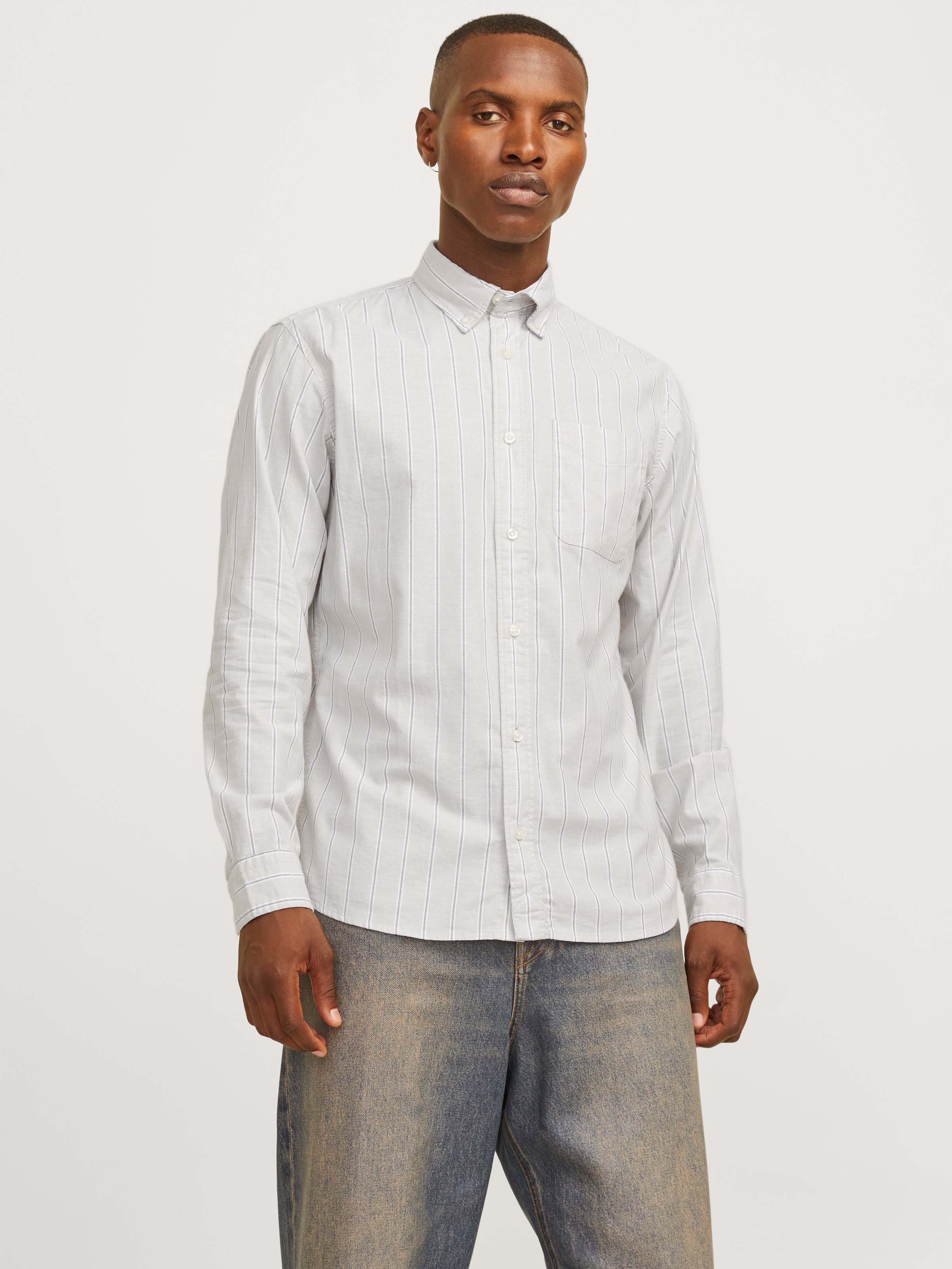 Image of Jack & Jones Langarmhemd "JPRBROOK OXFORD SHIRT L/S NOOS"