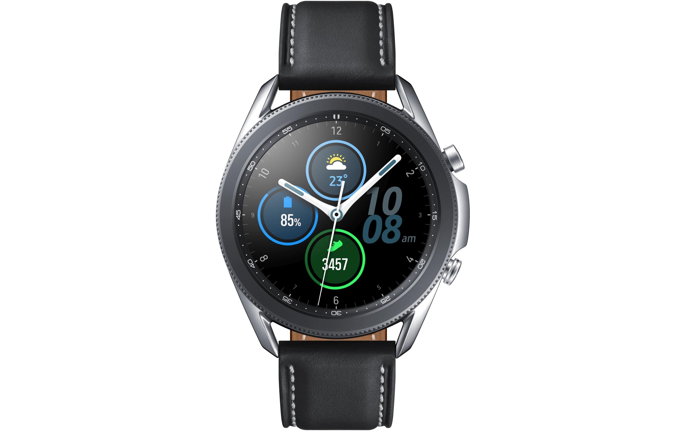 Image of Samsung Smartwatch »Galaxy Watch 3 BT 45mm Silberfarben« bei Ackermann Versand Schweiz