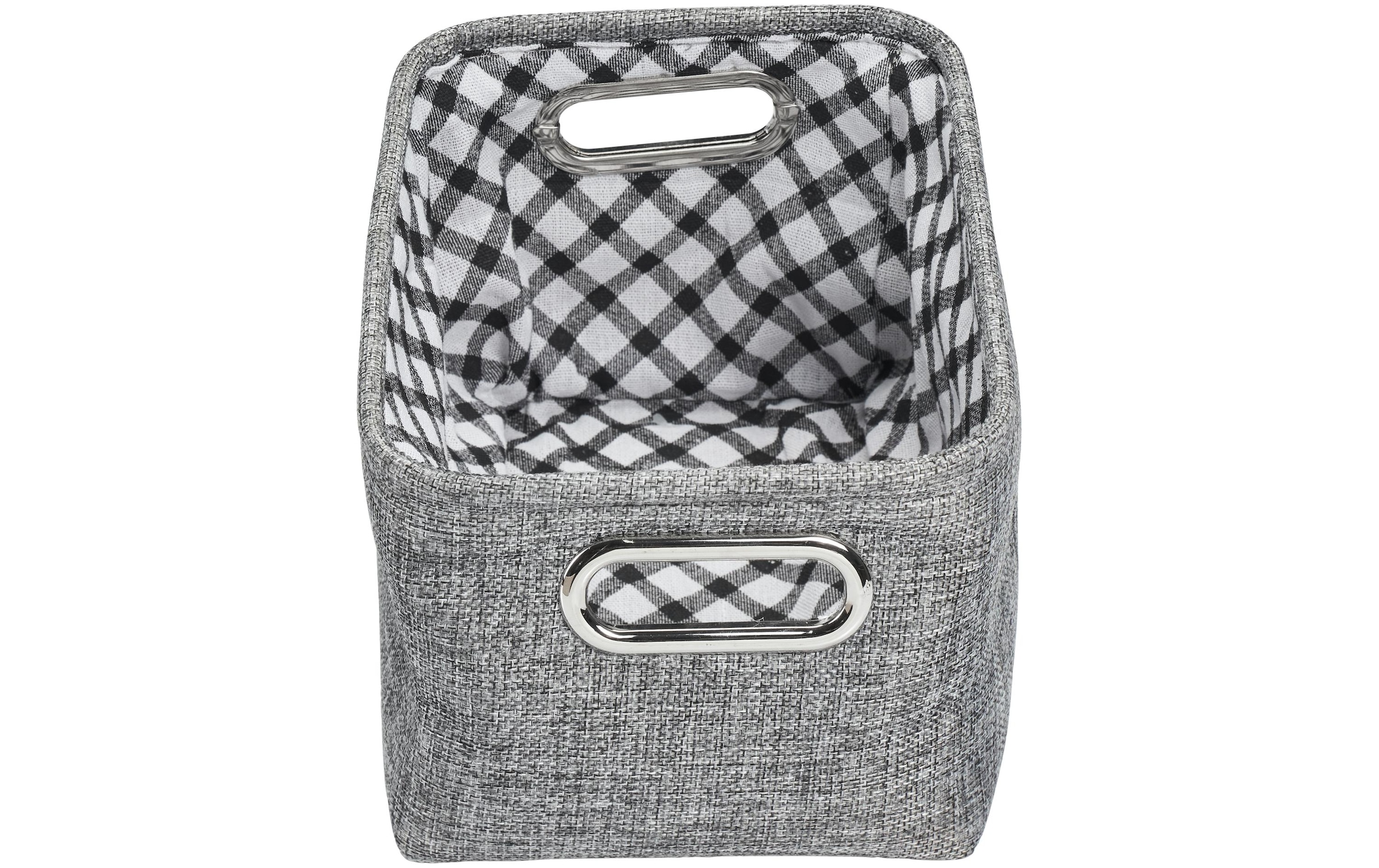 diaqua® Aufbewahrungskorb »Butterfly 28 x 19 x 16 cm, Grau«, (1 St.)