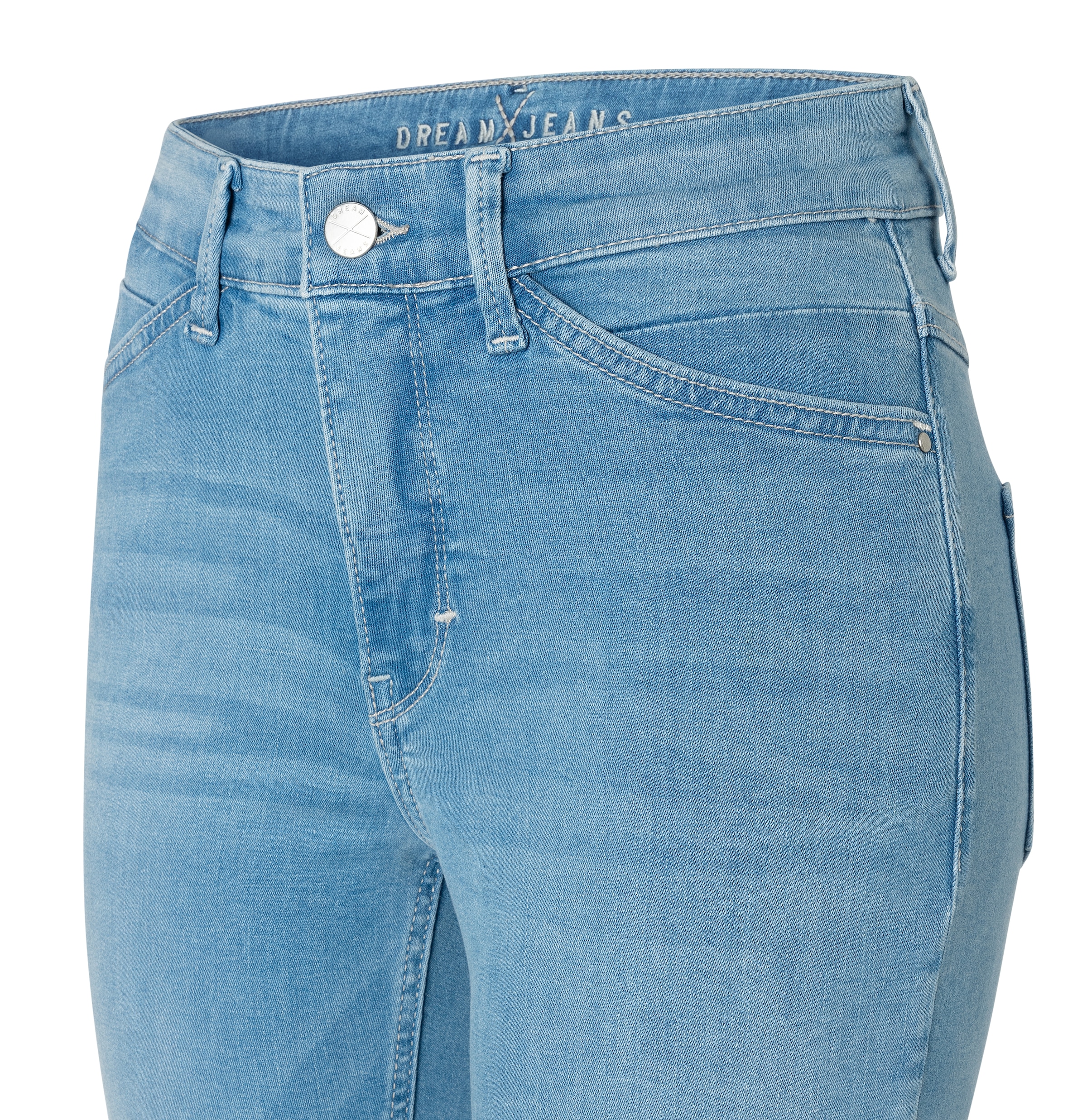 MAC 7/8-Jeans »Dream Chic«, verkürzte Form mit Reissverschluss