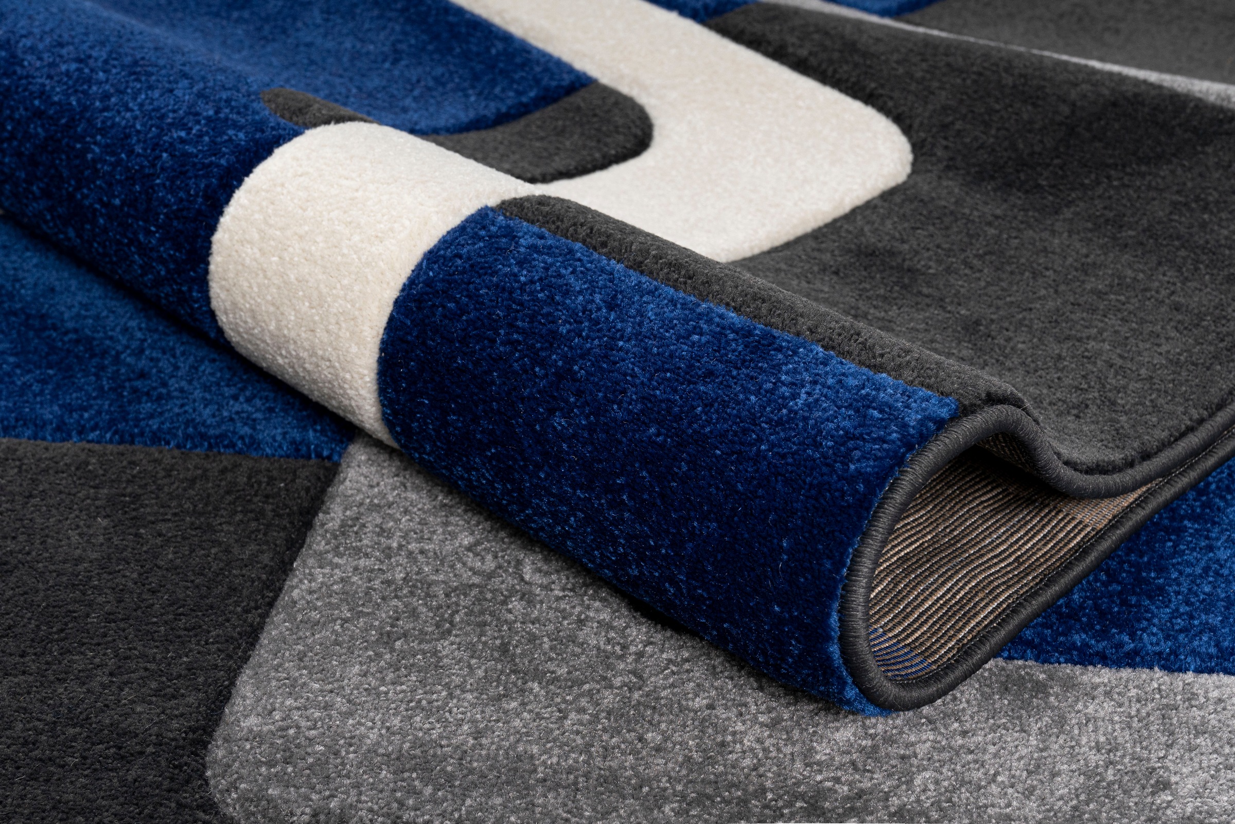♕ my home Teppich »Maxim«, Hoch-Tief-Effekt, auf versandkostenfrei rechteckig, Kurzflor, 3D-Design