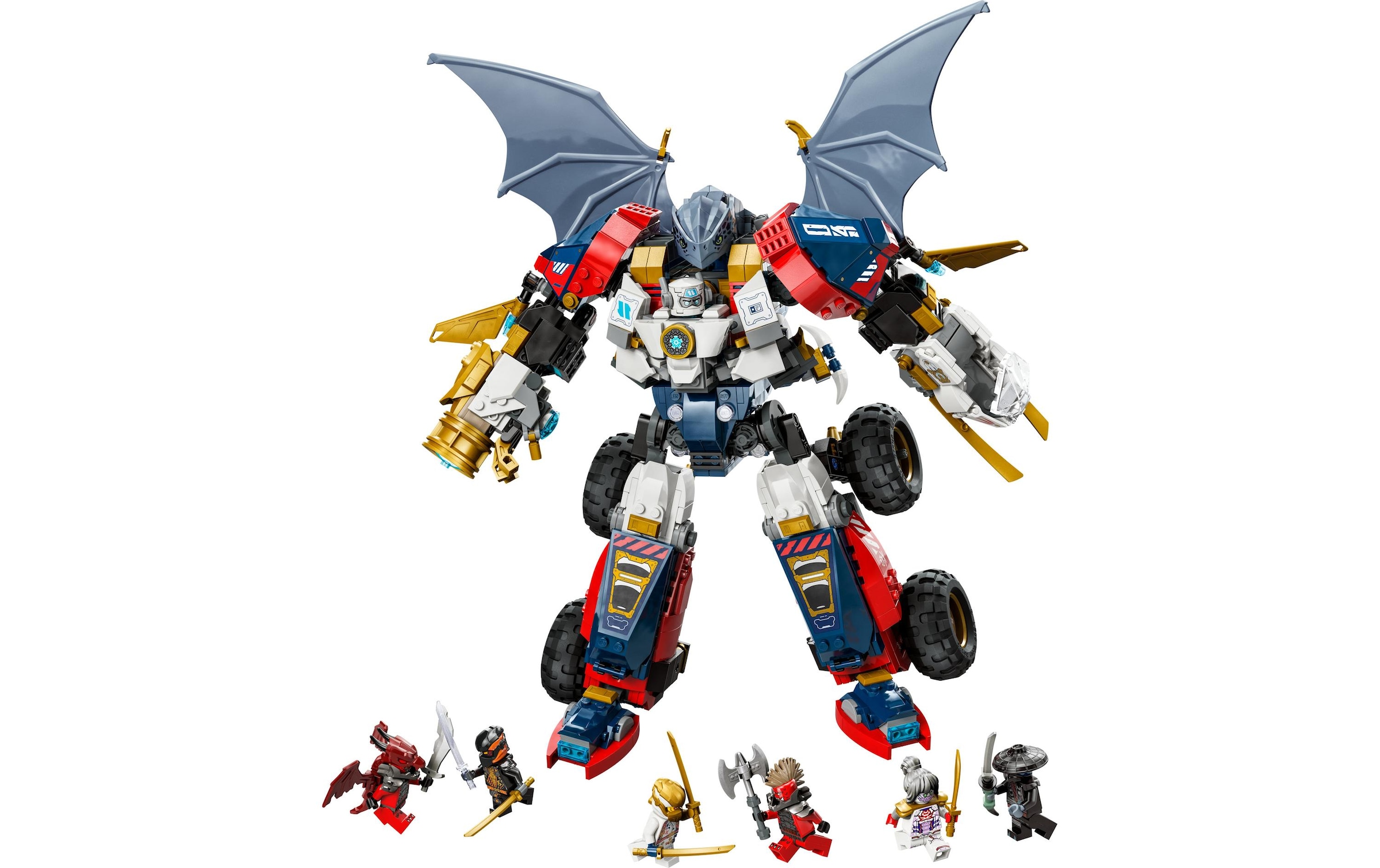 LEGO® Spielbausteine »Ninjago Zanes Ultra-Kombi-Mech 71834«, (1187 St.)