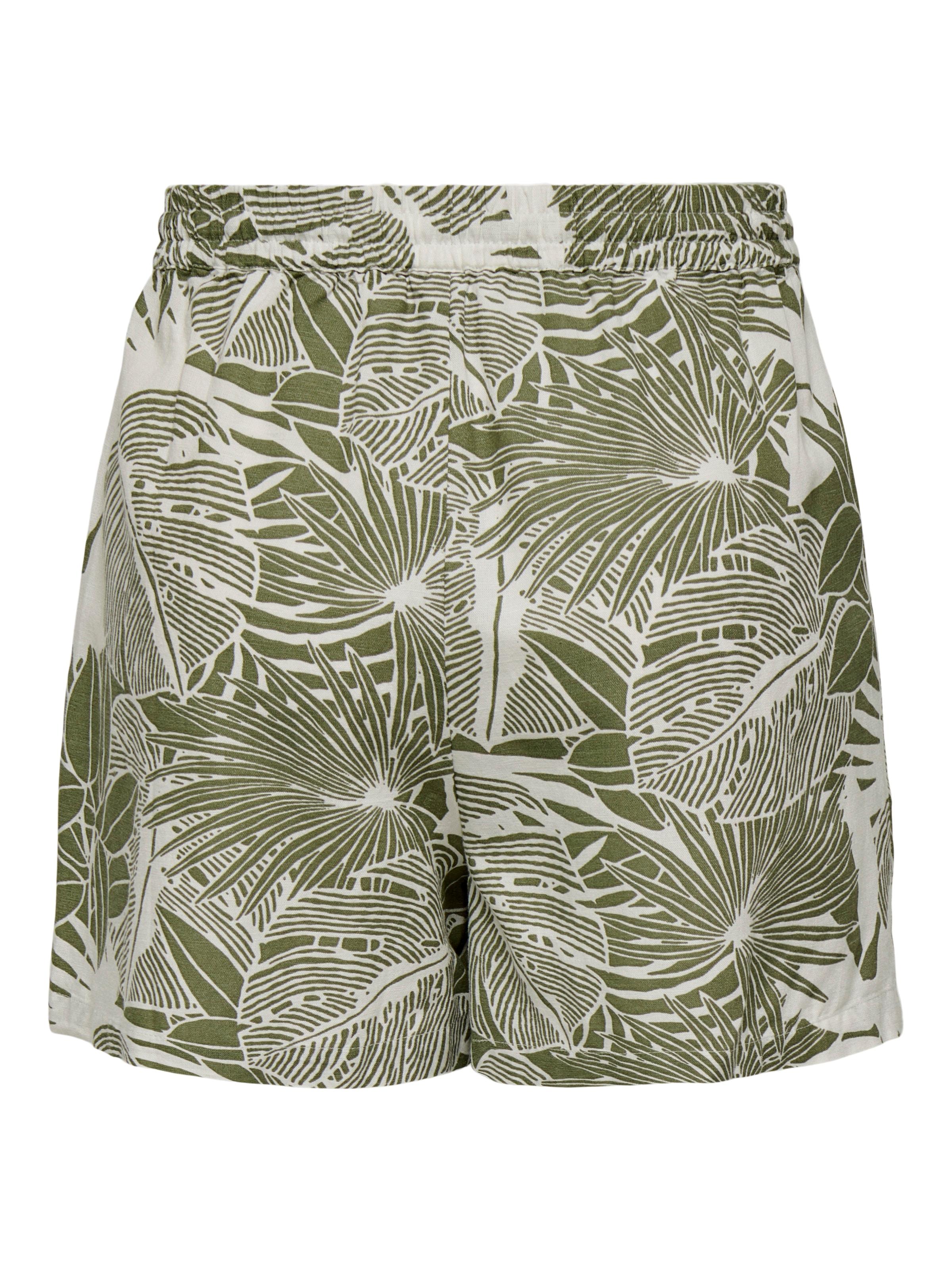 ONLY Short »ONLJAKIRI LINEN SHORTS WVN«  mélange viscose, coupe régulière, avec lin