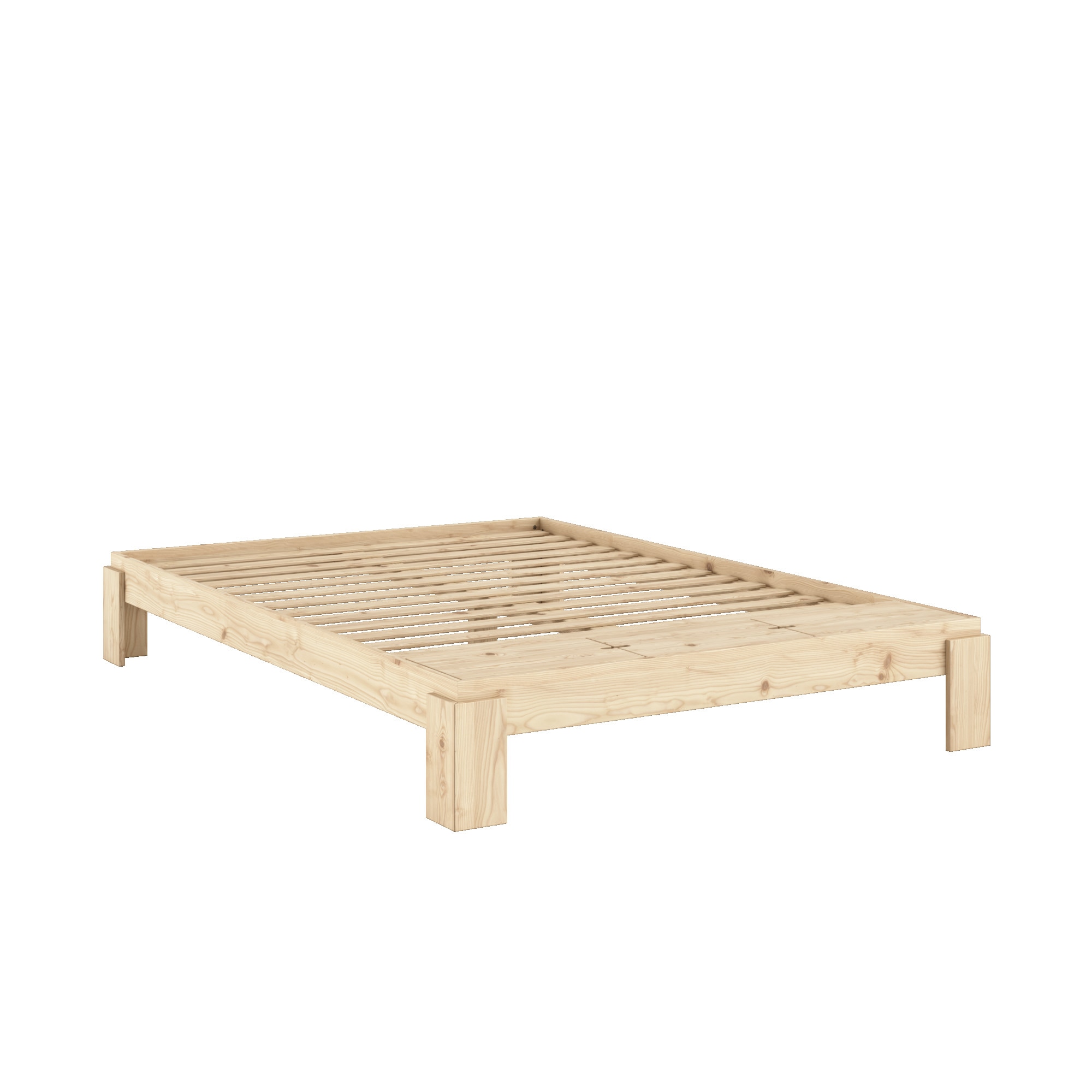 Karup Design Stauraumbett »Layers Bed Bench, Bettgestell mit Aufbewahrungsbank, mehrere Grössen«, inkl. Lattenrost, excl. Matratze, FSC®-zertifiziertes Massivholz