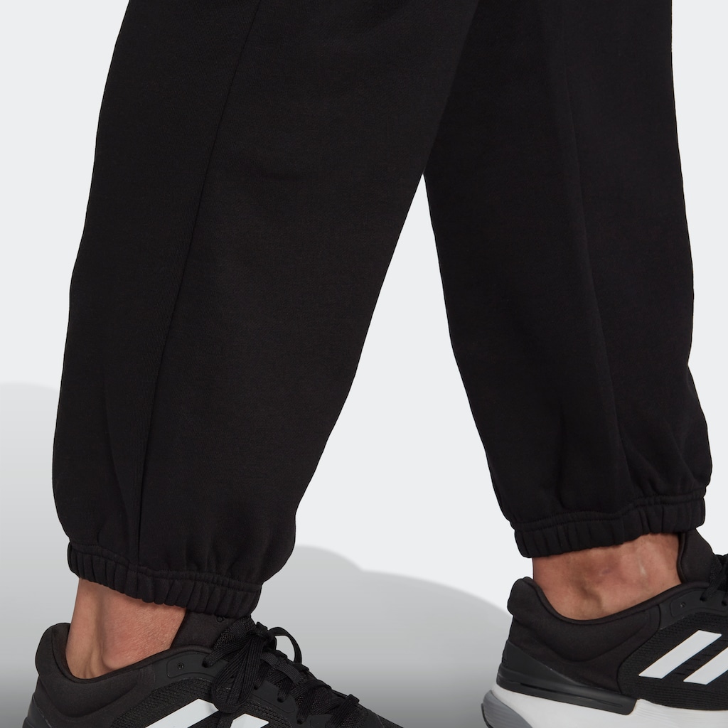 adidas Sportswear Jogginghose »ESSENTIALS FEELVIVID COTTON FLEECE STRAIGHT LEG«, (1 tlg.)