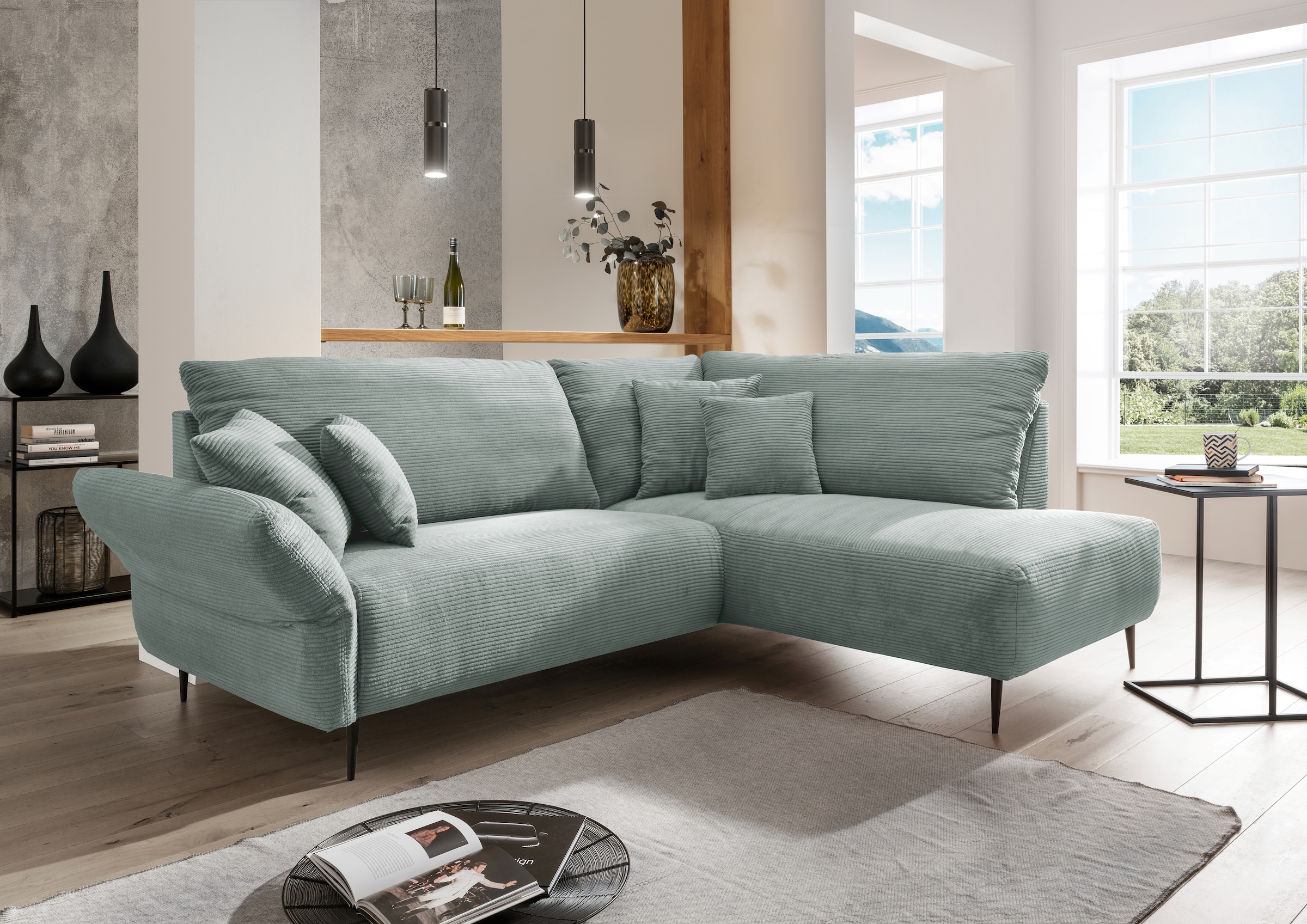 INOSIGN Ecksofa »Vanilla L-Form«, Armlehnenfunktion